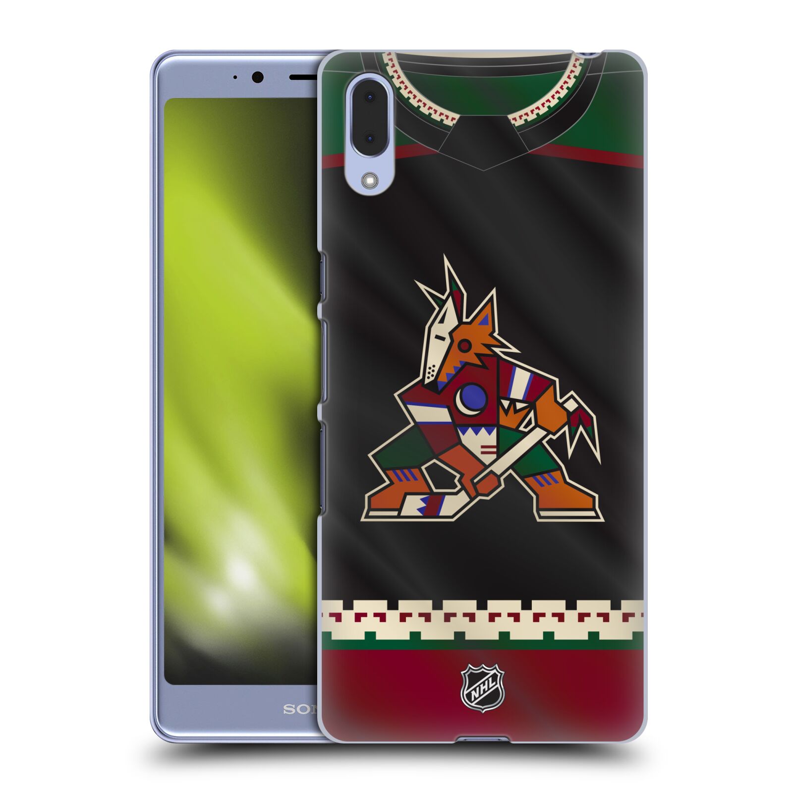 Zadní obal pro mobil Sony Xperia L3 - HEAD CASE - HEAD CASE - NHL - Arizona Coyotes - Dres