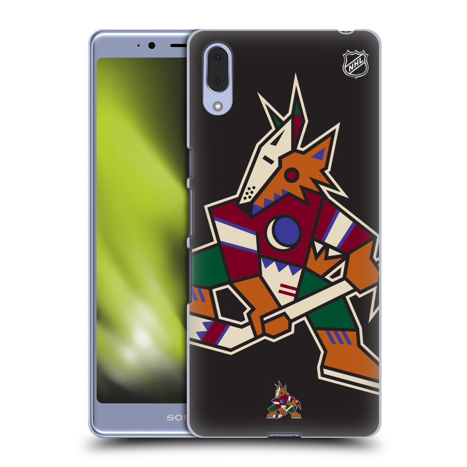Zadní obal pro mobil Sony Xperia L3 - HEAD CASE - HEAD CASE - NHL - Arizona Coyotes - Velké Logo