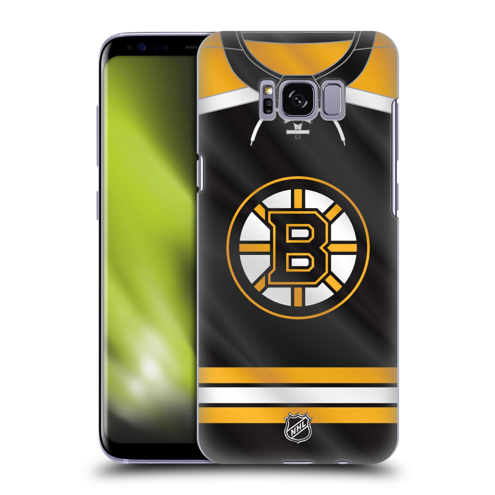 Pouzdro na mobil Samsung Galaxy S8 - HEAD CASE - Hokej NHL - Boston Bruins - Hokejový dres