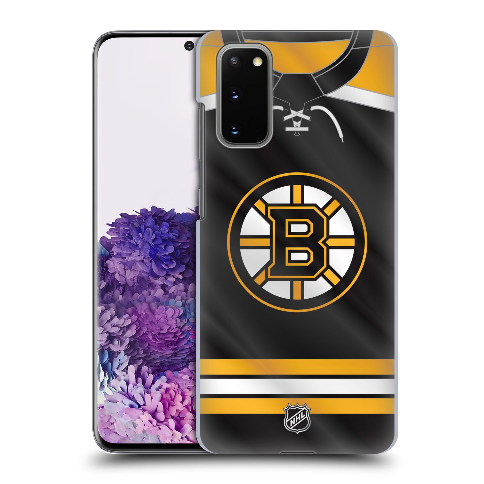 Pouzdro na mobil Samsung Galaxy S20 - HEAD CASE - Hokej NHL - Boston Bruins - Hokejový dres