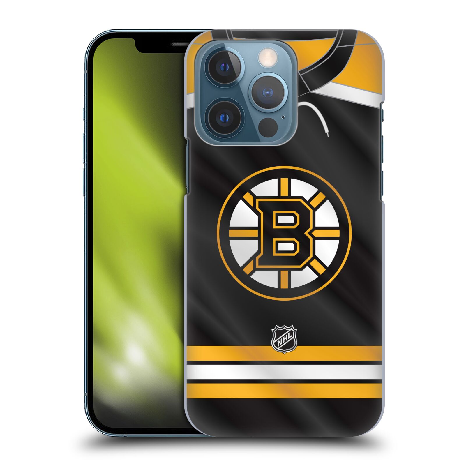 Zadní obal pro mobil Apple Iphone 13 PRO - HEAD CASE - NHL - Boston Bruins - Dres