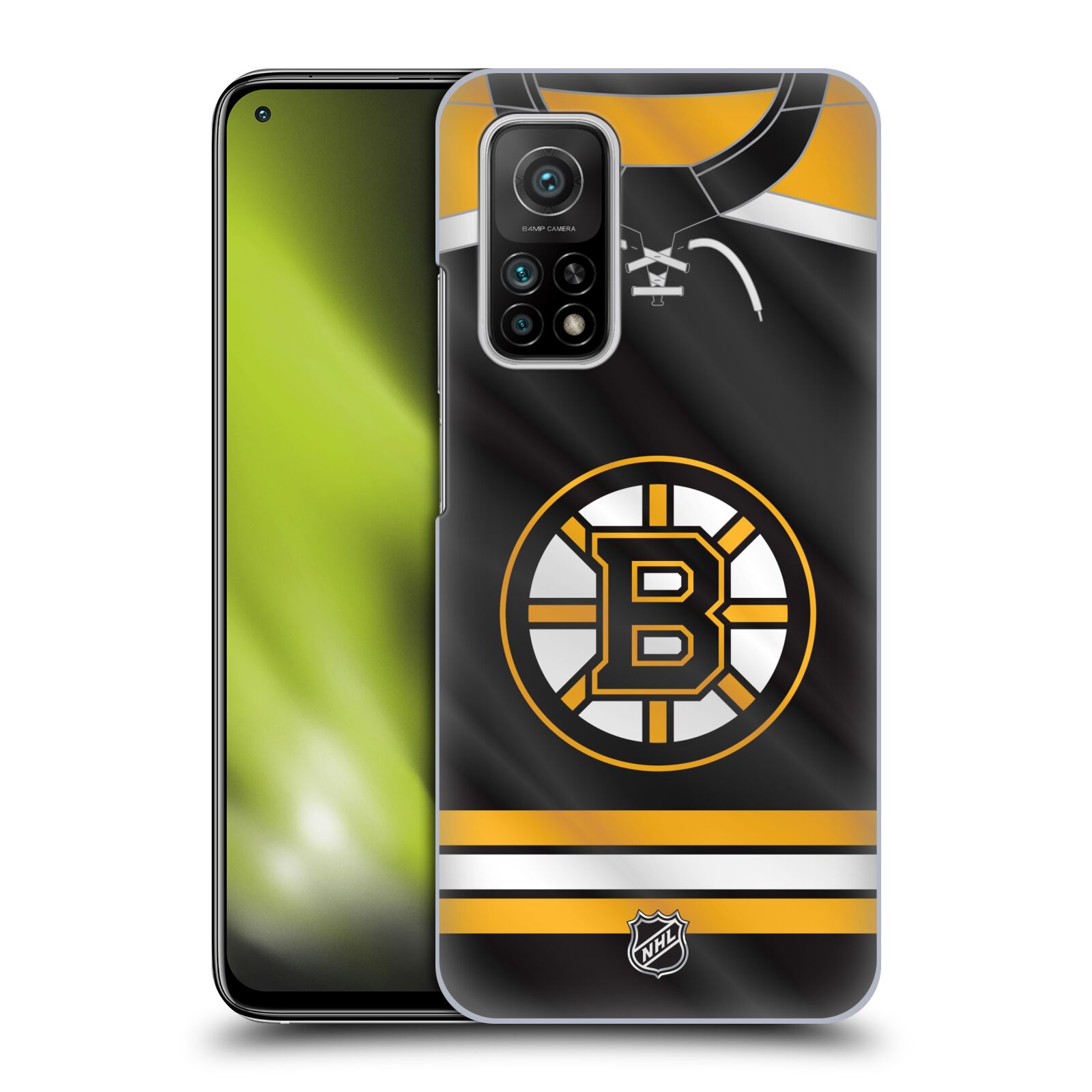 Pouzdro na mobil Xiaomi  Mi 10T / Mi 10T PRO - HEAD CASE - Hokej NHL - Boston Bruins - Hokejový dres