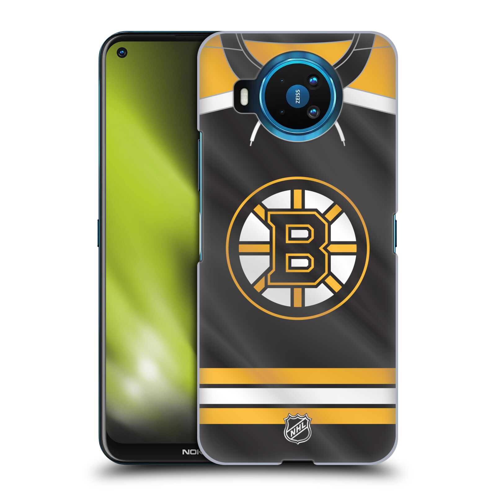 Pouzdro na mobil NOKIA 8.3 - HEAD CASE - Hokej NHL - Boston Bruins - Hokejový dres