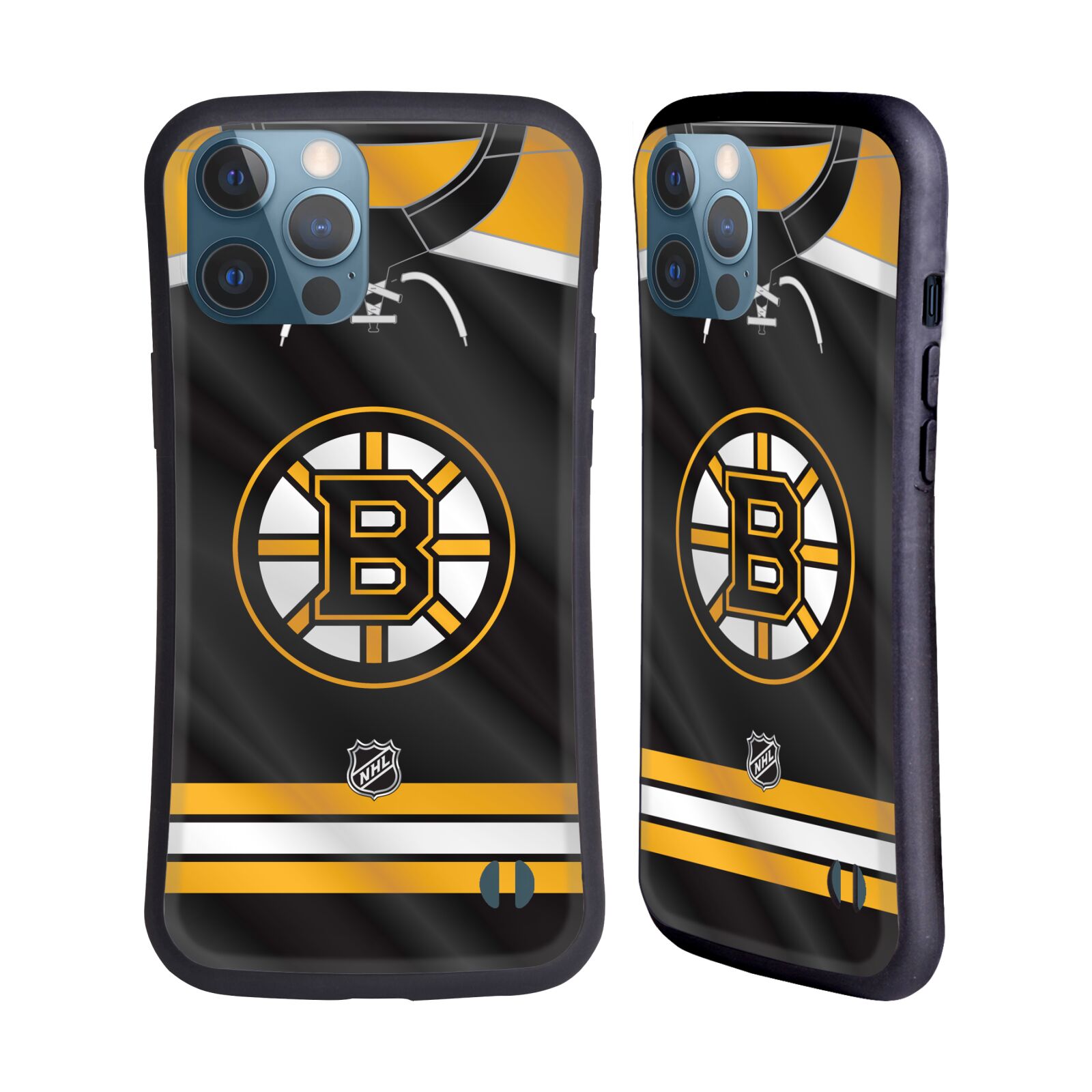 Obal na mobil Apple iPhone 13 PRO MAX - HEAD CASE - NHL - Boston Bruins znak na dresu