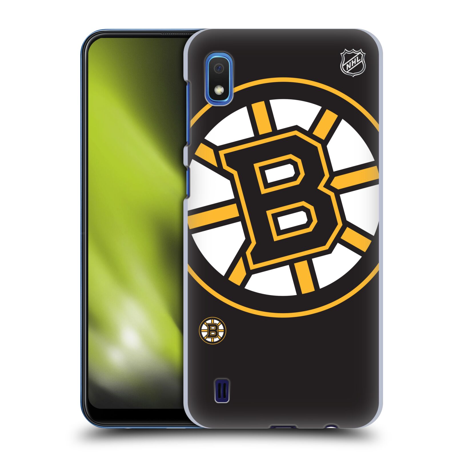 Pouzdro na mobil Samsung Galaxy A10 - HEAD CASE - Hokej NHL - Boston Bruins - velký znak