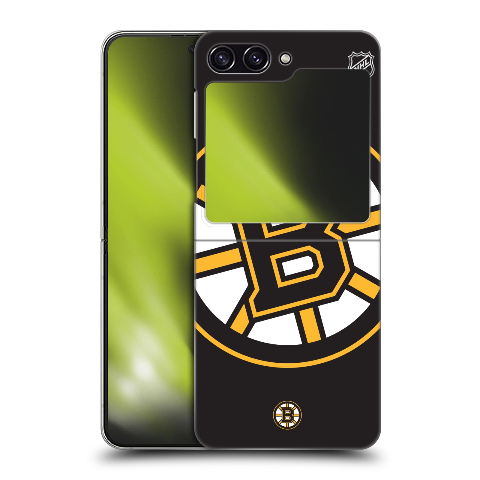 Plastový obal HEAD CASE na mobil Samsung Galaxy Z Flip 5  Hokej NHL - Boston Bruins - velký znak