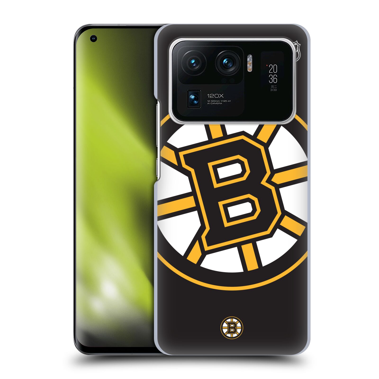 Pouzdro na mobil Xiaomi  Mi 11 ULTRA - HEAD CASE - Hokej NHL - Boston Bruins - velký znak