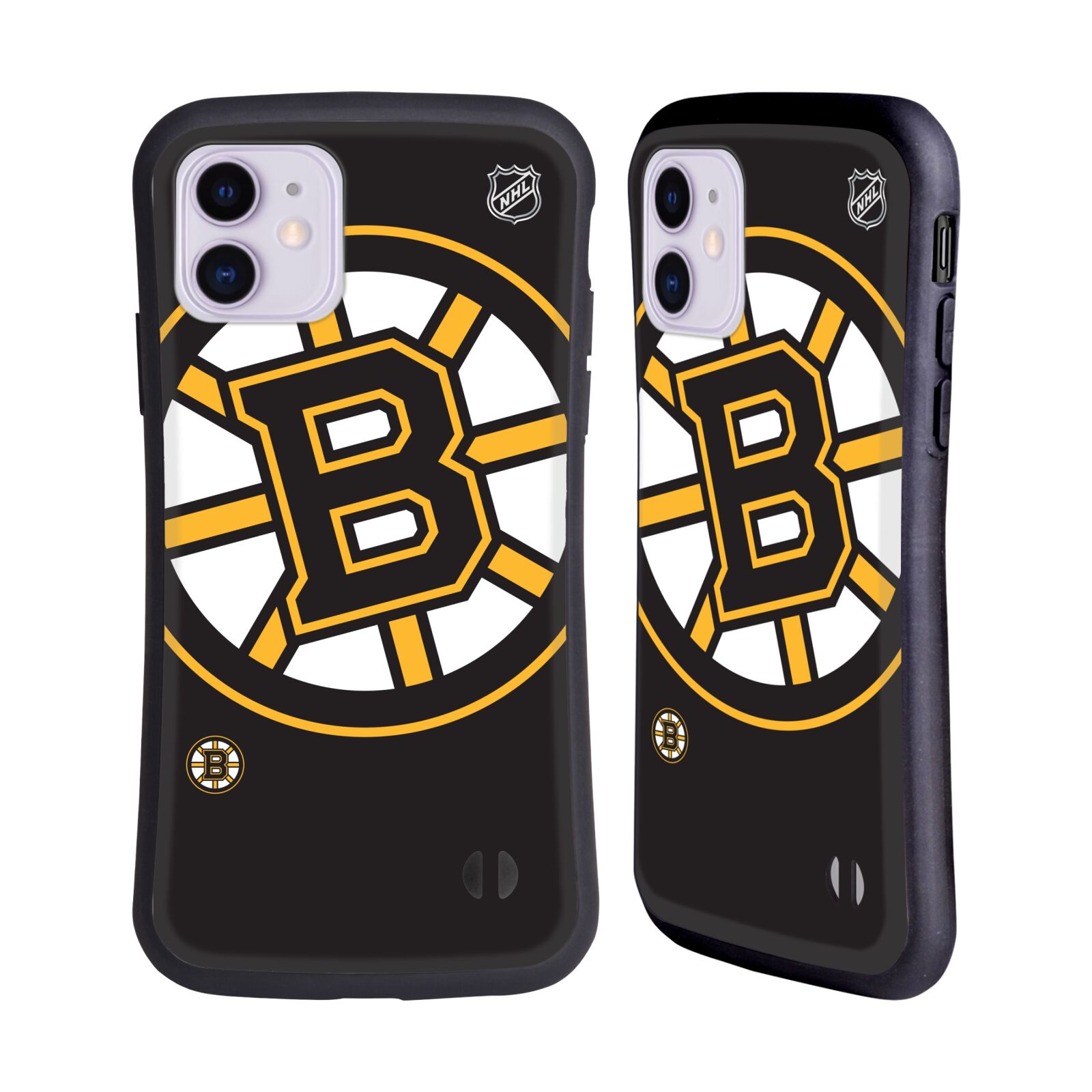 Obal na mobil Apple iPhone 11 - HEAD CASE - NHL - Boston Bruins velký znak
