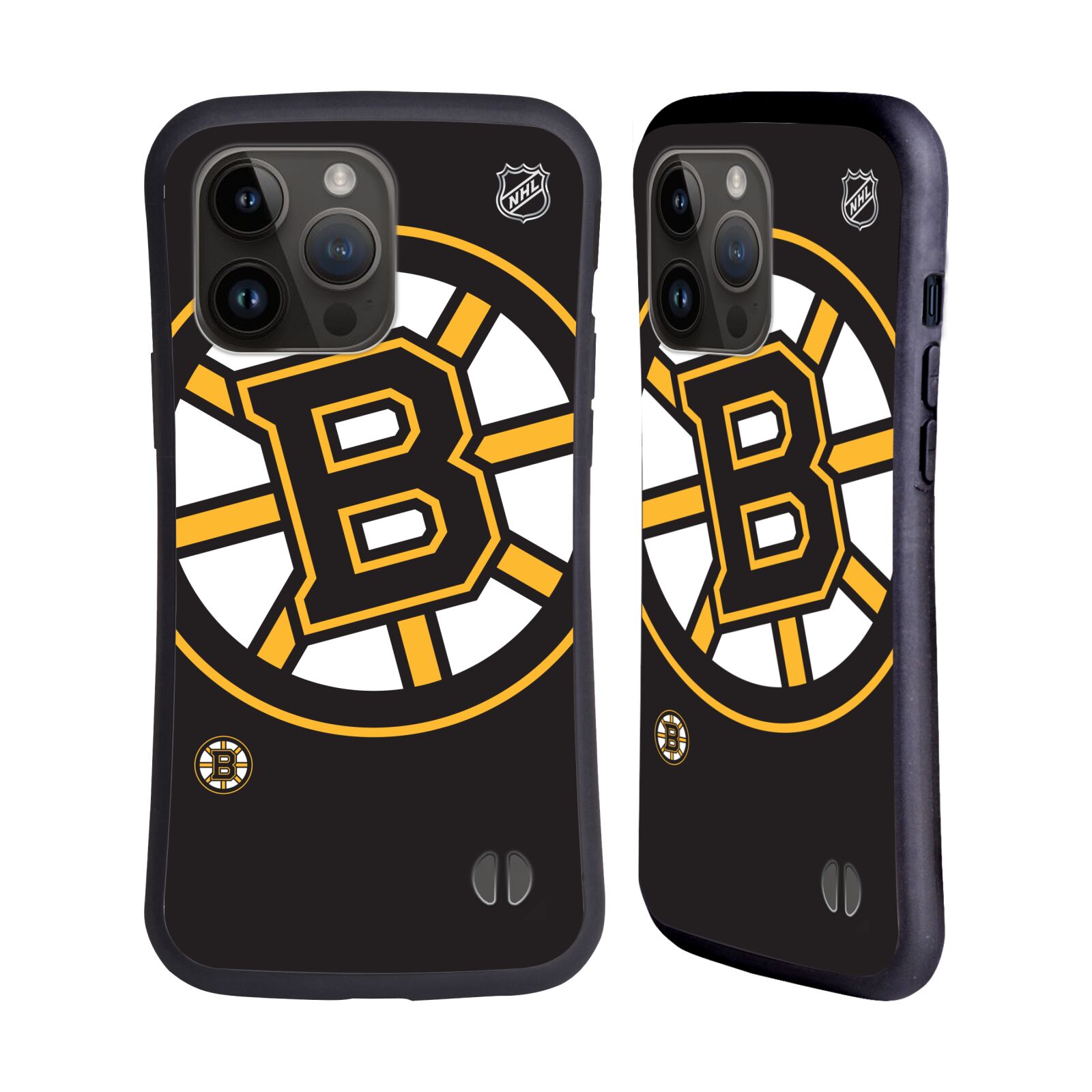 Obal na mobil Apple iPhone 15 PRO MAX - HEAD CASE - NHL - Boston Bruins velký znak
