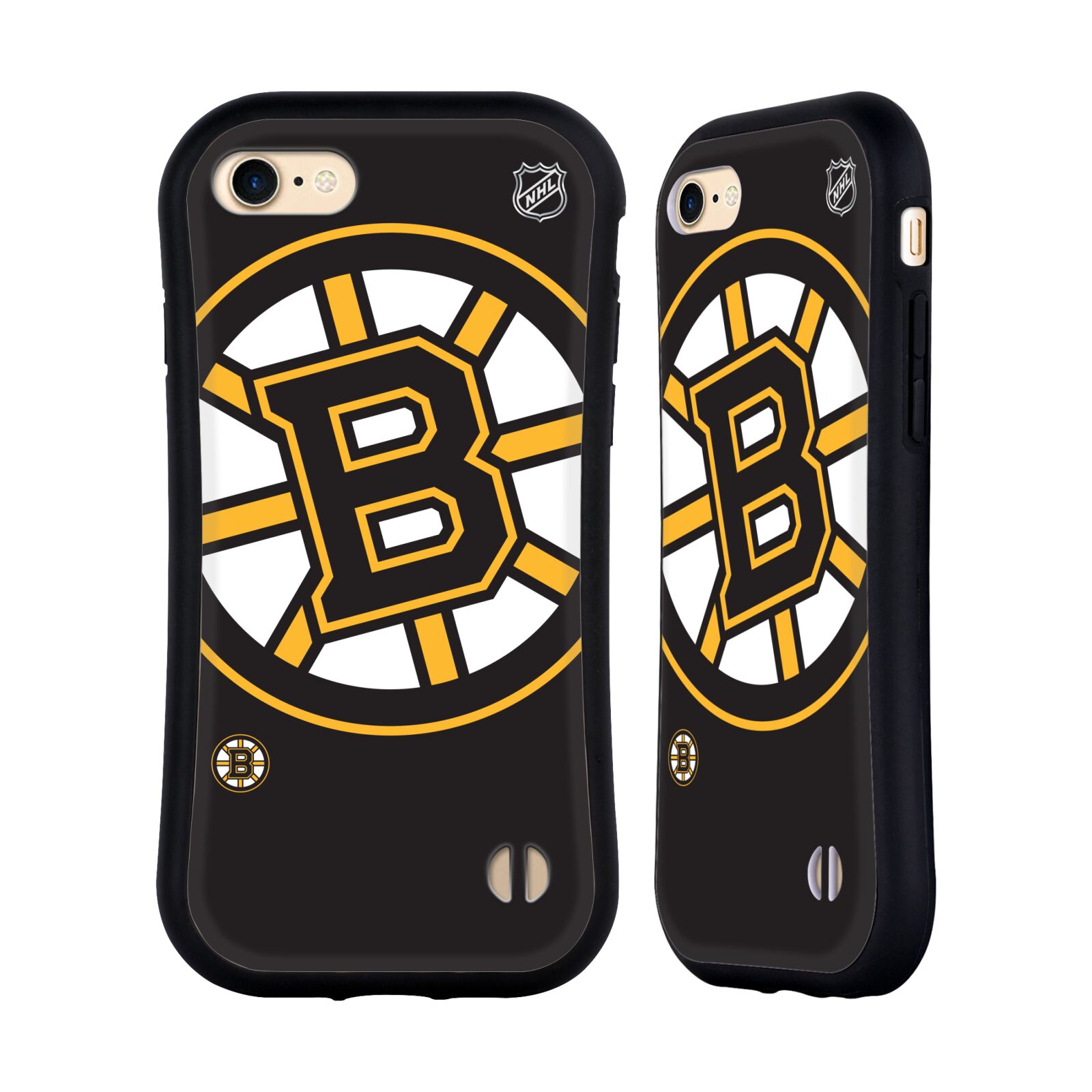 Obal na mobil Apple iPhone 7/8, SE 2020 - HEAD CASE - NHL - Boston Bruins velký znak
