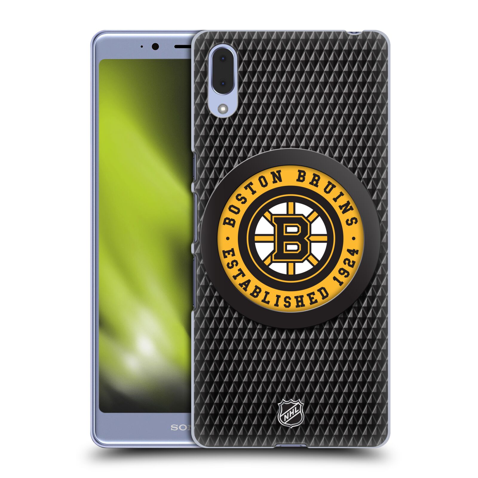 Zadní obal pro mobil Sony Xperia L3 - HEAD CASE - HEAD CASE - NHL - Boston Bruins - Puk