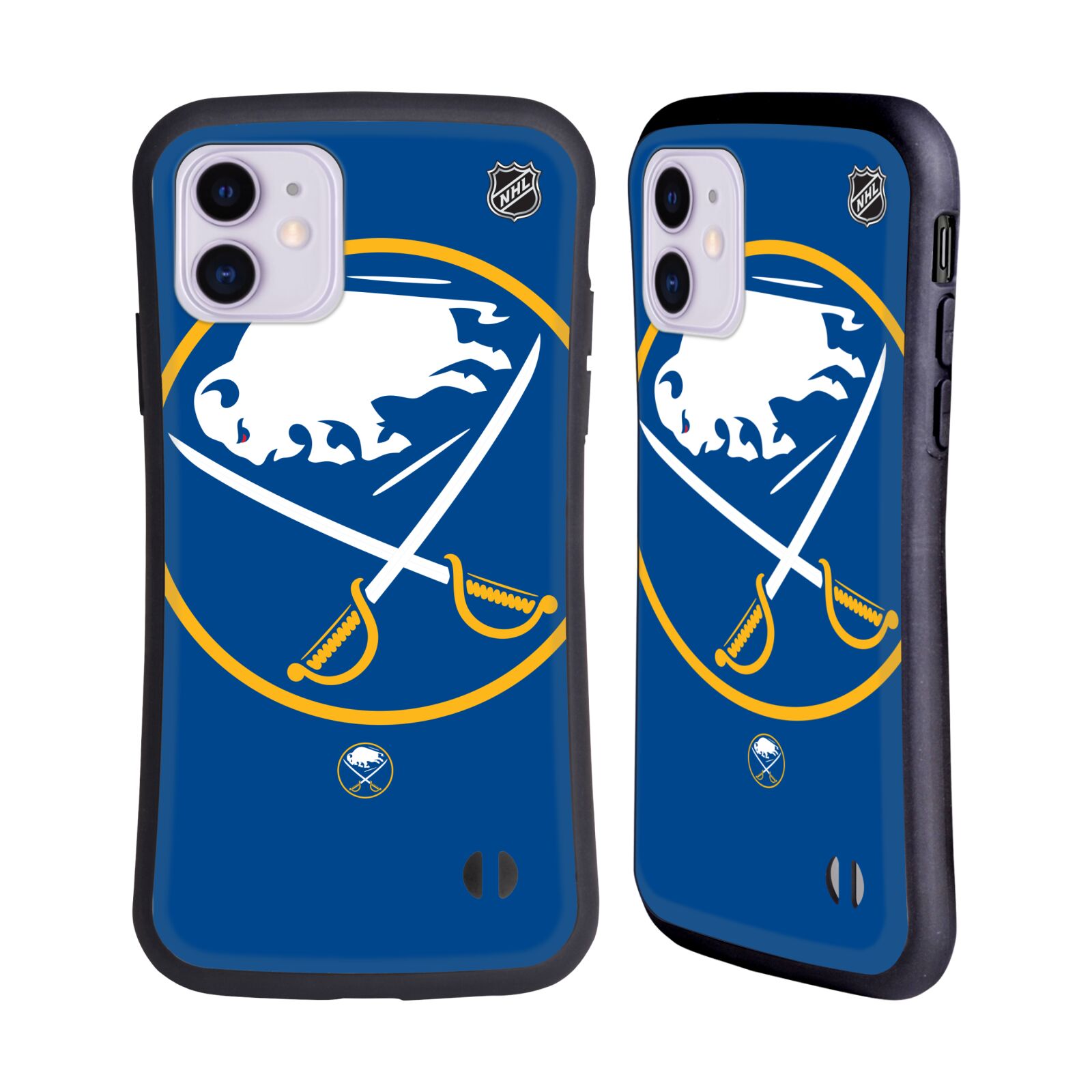 Obal na mobil Apple iPhone 11 - HEAD CASE - NHL - Buffalo Sabres velký znak
