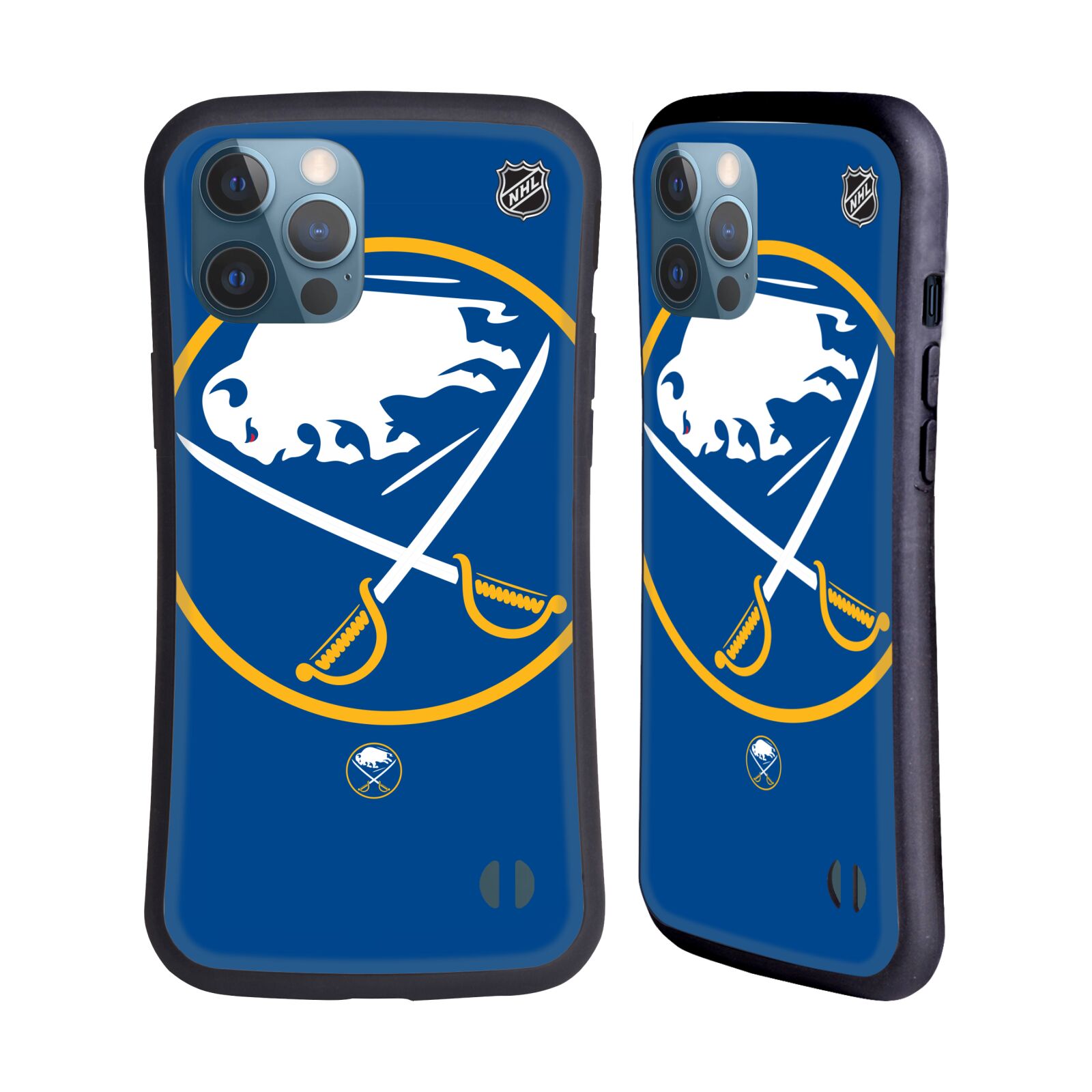 Obal na mobil Apple iPhone 12 PRO MAX - HEAD CASE - NHL - Buffalo Sabres velký znak