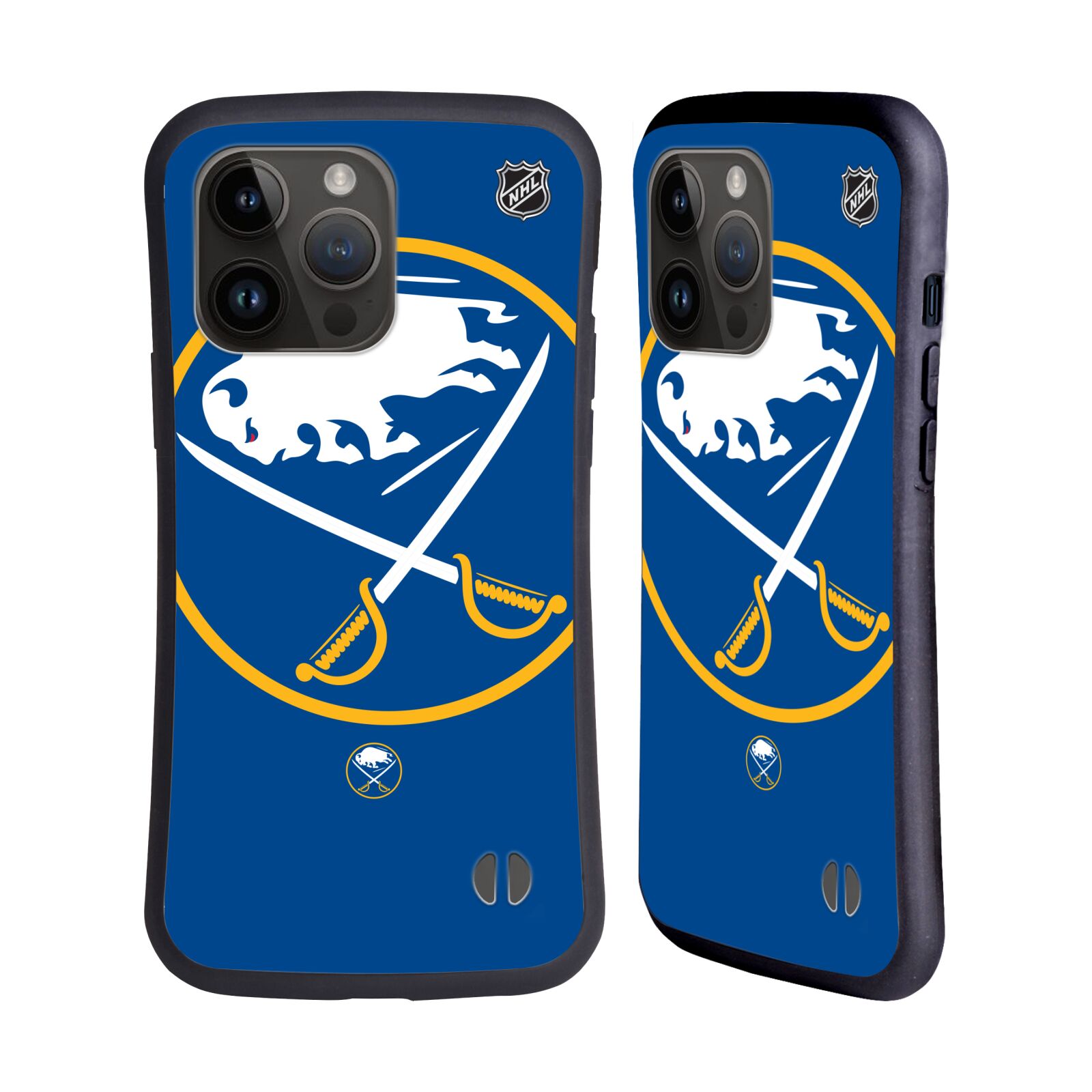 Obal na mobil Apple iPhone 15 PRO MAX - HEAD CASE - NHL - Buffalo Sabres velký znak