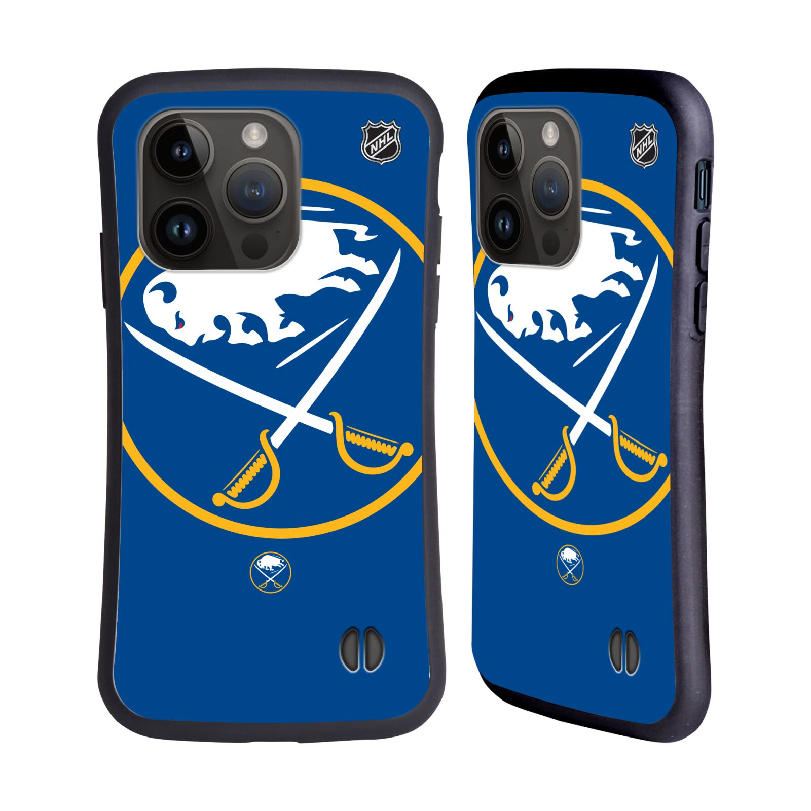 Obal na mobil Apple iPhone 15 PRO - HEAD CASE - NHL - Buffalo Sabres velký znak
