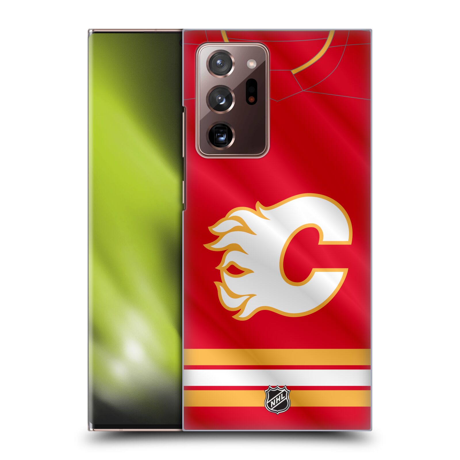 Pouzdro na mobil Samsung Galaxy Note 20 ULTRA - HEAD CASE - Hokej NHL - Calgary Flames - Znak