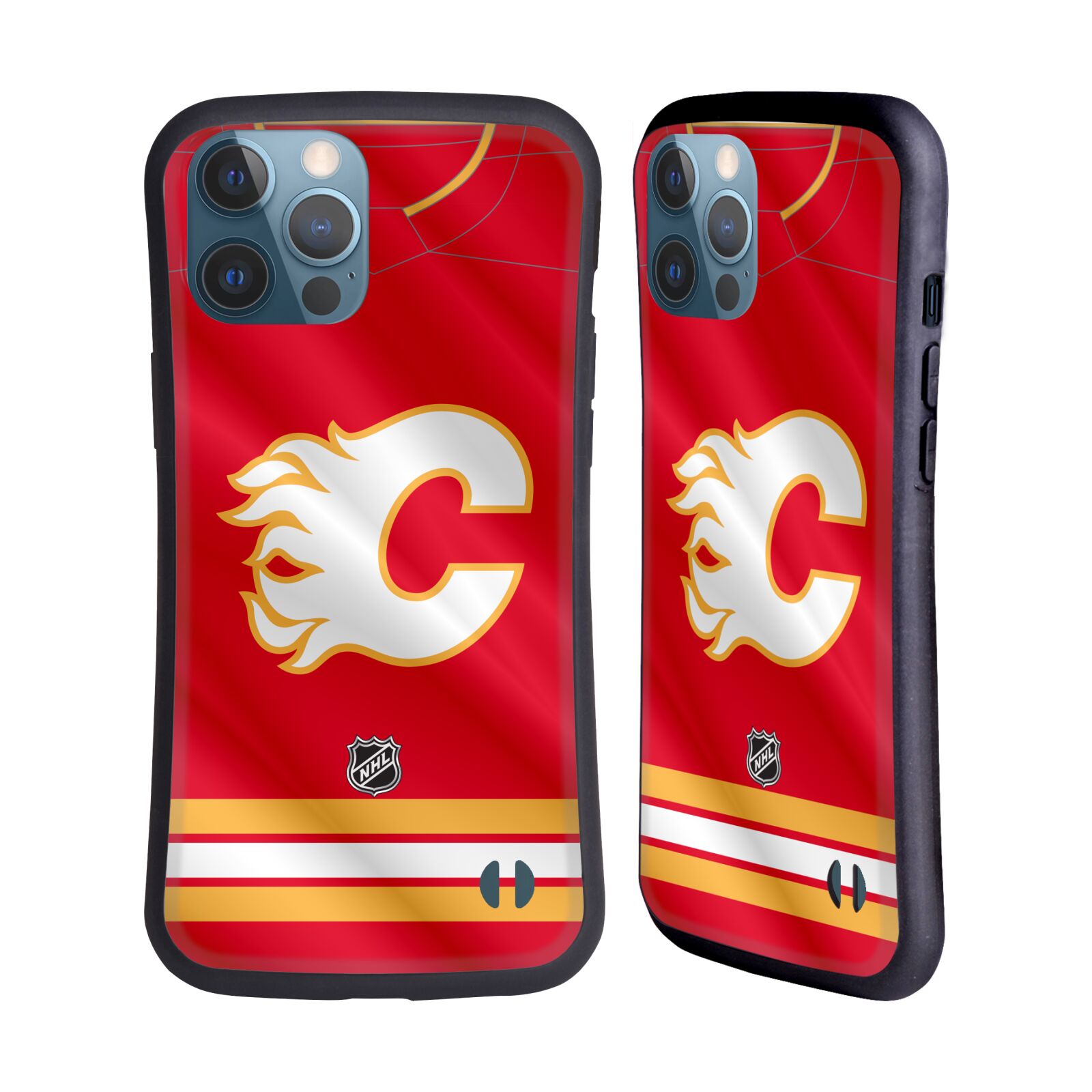Obal na mobil Apple iPhone 13 PRO MAX - HEAD CASE - NHL - Calgary Flames znak na dresu
