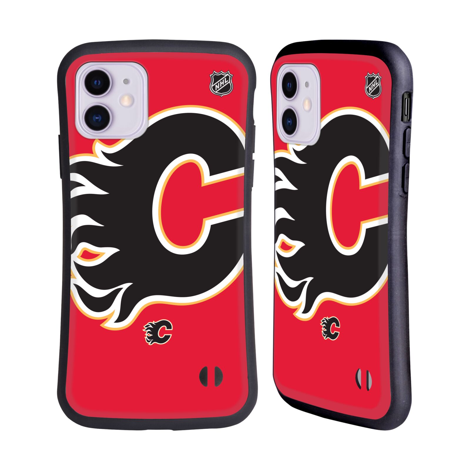 Obal na mobil Apple iPhone 11 - HEAD CASE - NHL - Calgary Flames velký znak