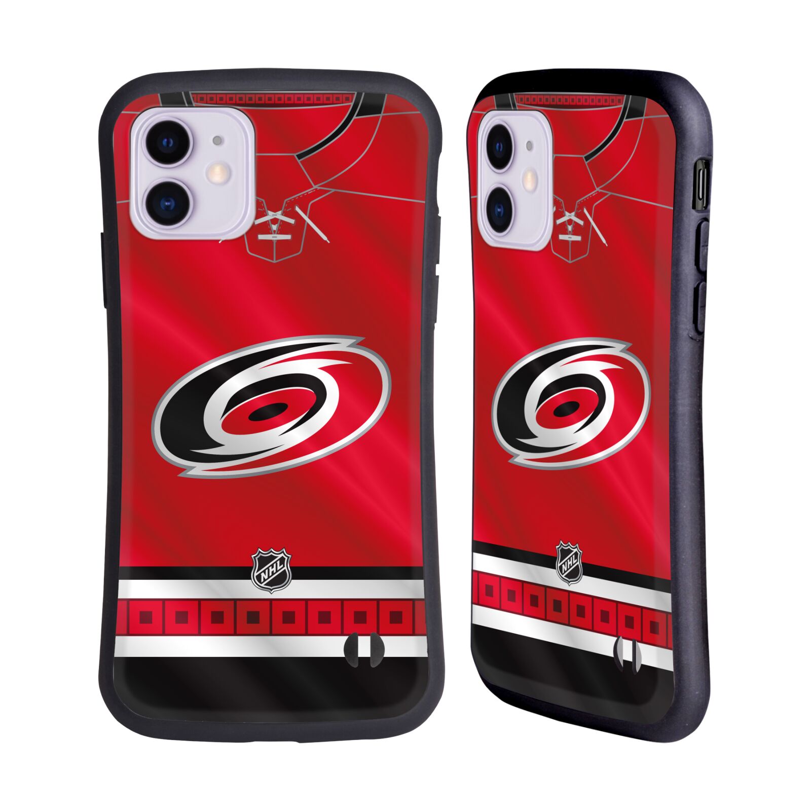 Obal na mobil Apple iPhone 11 - HEAD CASE - NHL - Carolina Hurricanes znak dres
