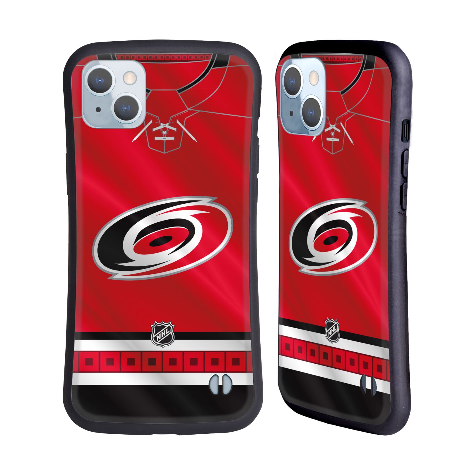 Obal na mobil Apple iPhone 14 PLUS - HEAD CASE - NHL - Carolina Hurricanes znak dres