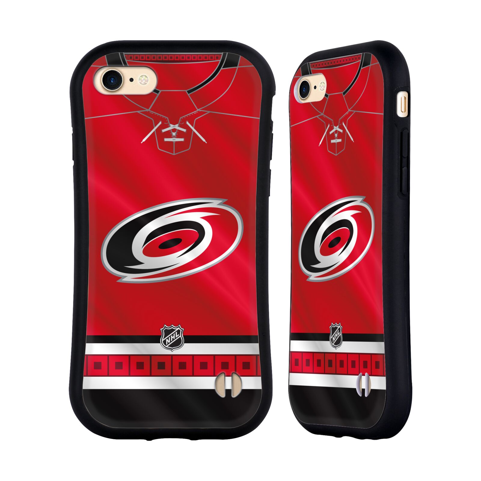Obal na mobil Apple iPhone 7/8, SE 2020 - HEAD CASE - NHL - Carolina Hurricanes znak dres