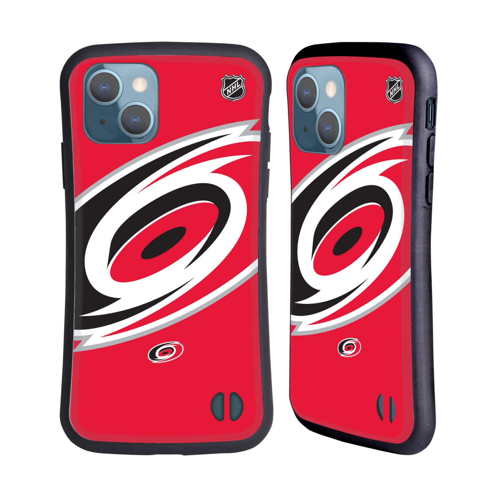 Obal na mobil Apple iPhone 13 - HEAD CASE - NHL - Carolina Hurricanes velký znak