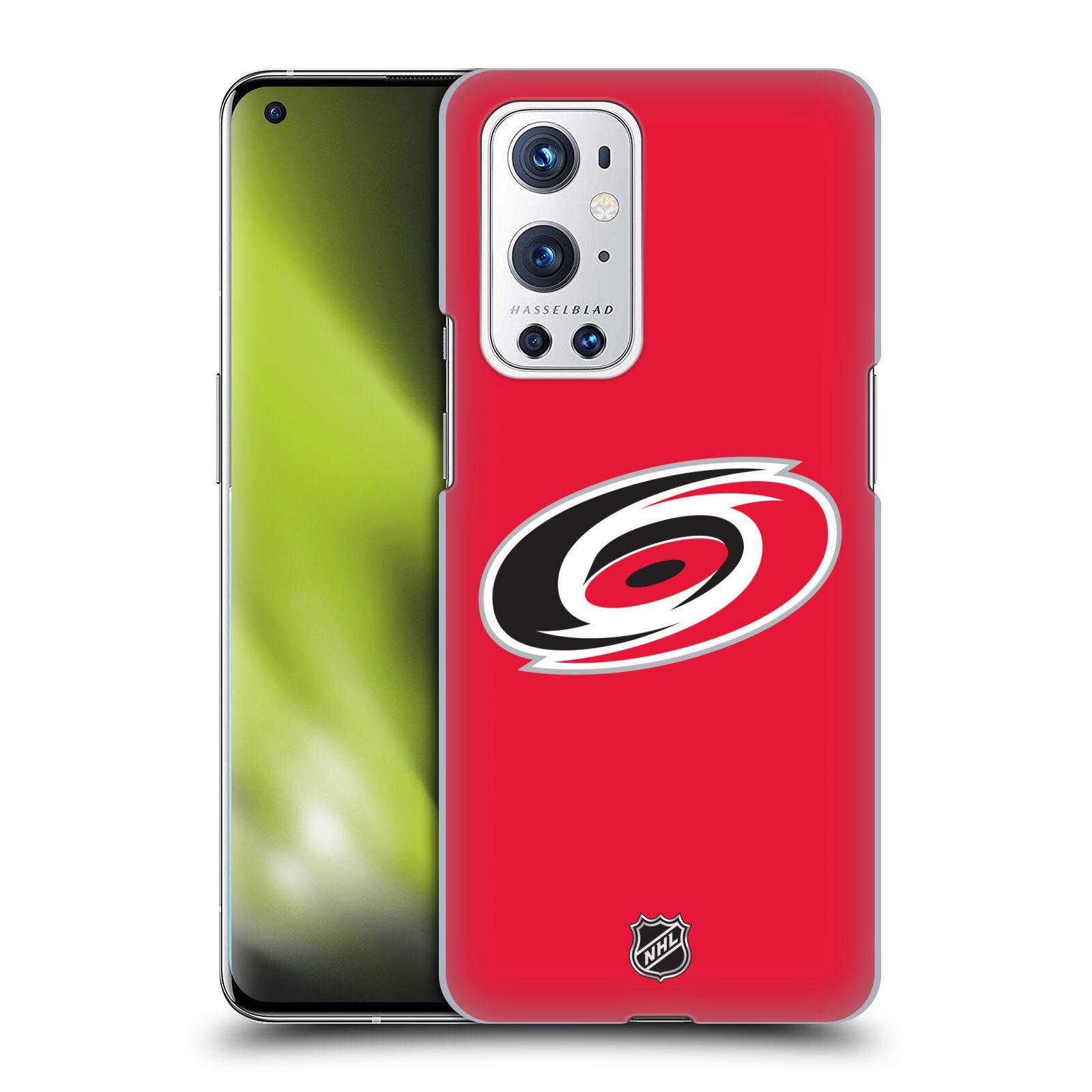 Pouzdro na mobil OnePlus 9 PRO - HEAD CASE - Hokej NHL - Carolina Hurricanes - znak