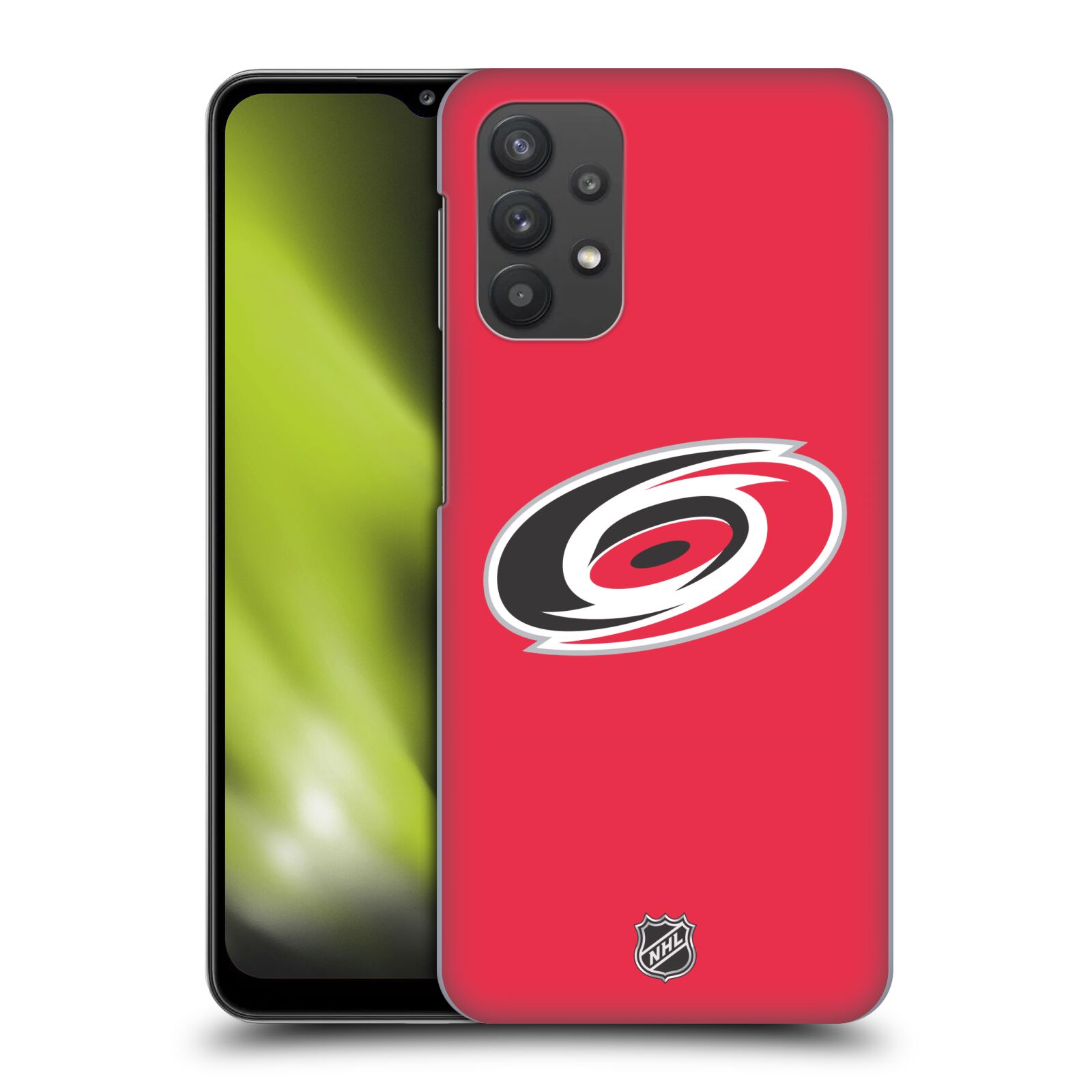 Pouzdro na mobil Samsung Galaxy A32 5G - HEAD CASE - Hokej NHL - Carolina Hurricanes - znak