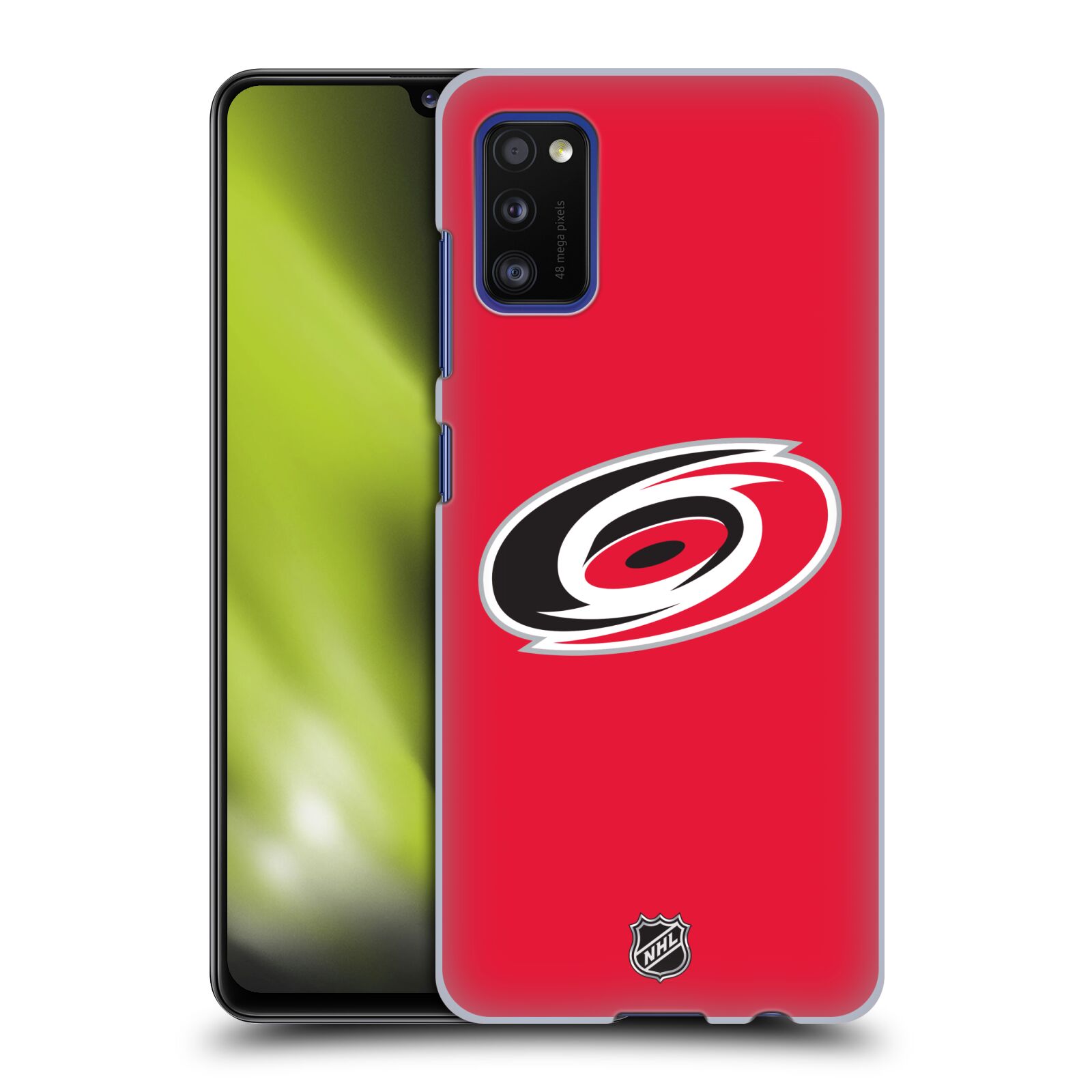 Pouzdro na mobil Samsung Galaxy A41 - HEAD CASE - Hokej NHL - Carolina Hurricanes - znak