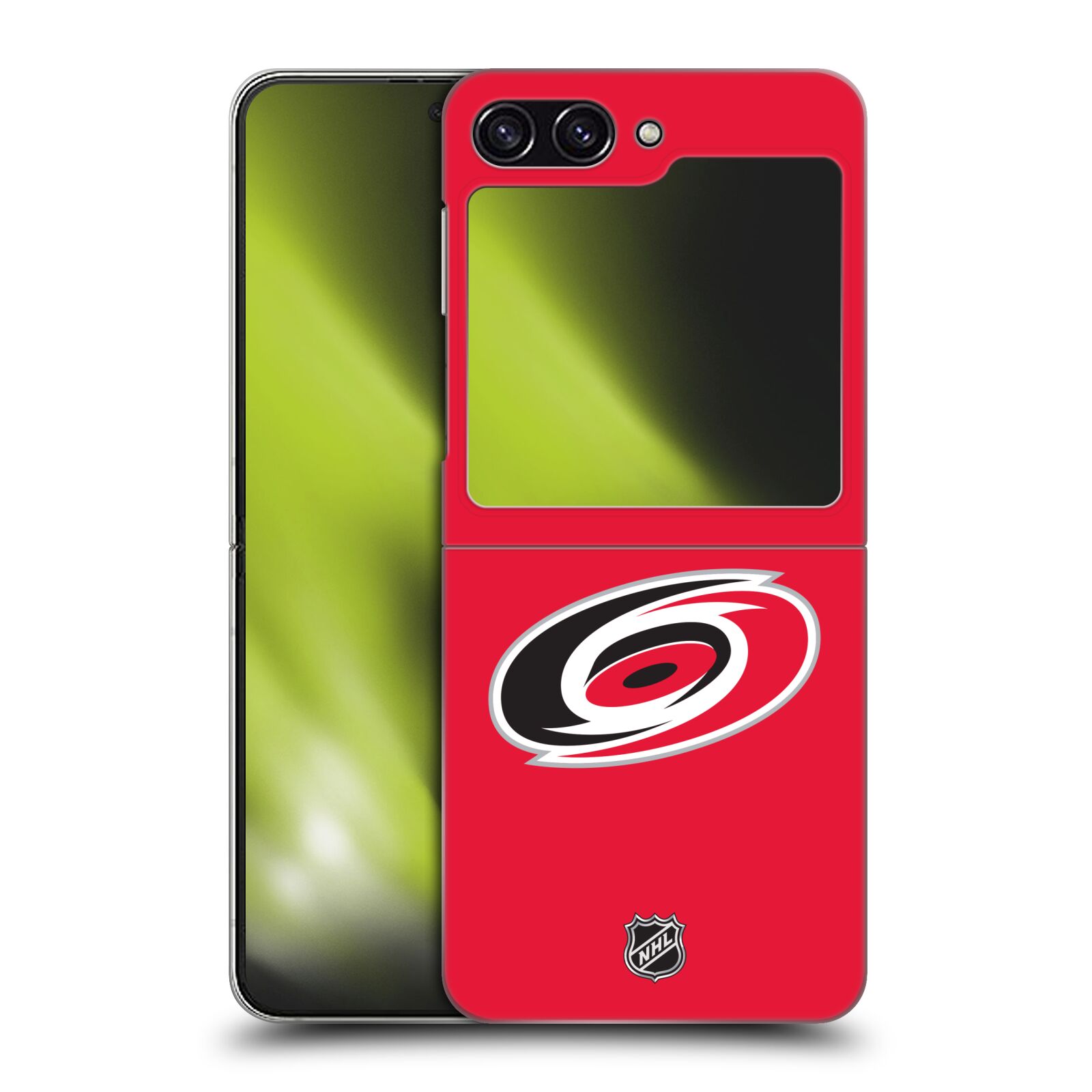 Plastový obal HEAD CASE na mobil Samsung Galaxy Z Flip 5  Hokej NHL - Carolina Hurricanes - znak