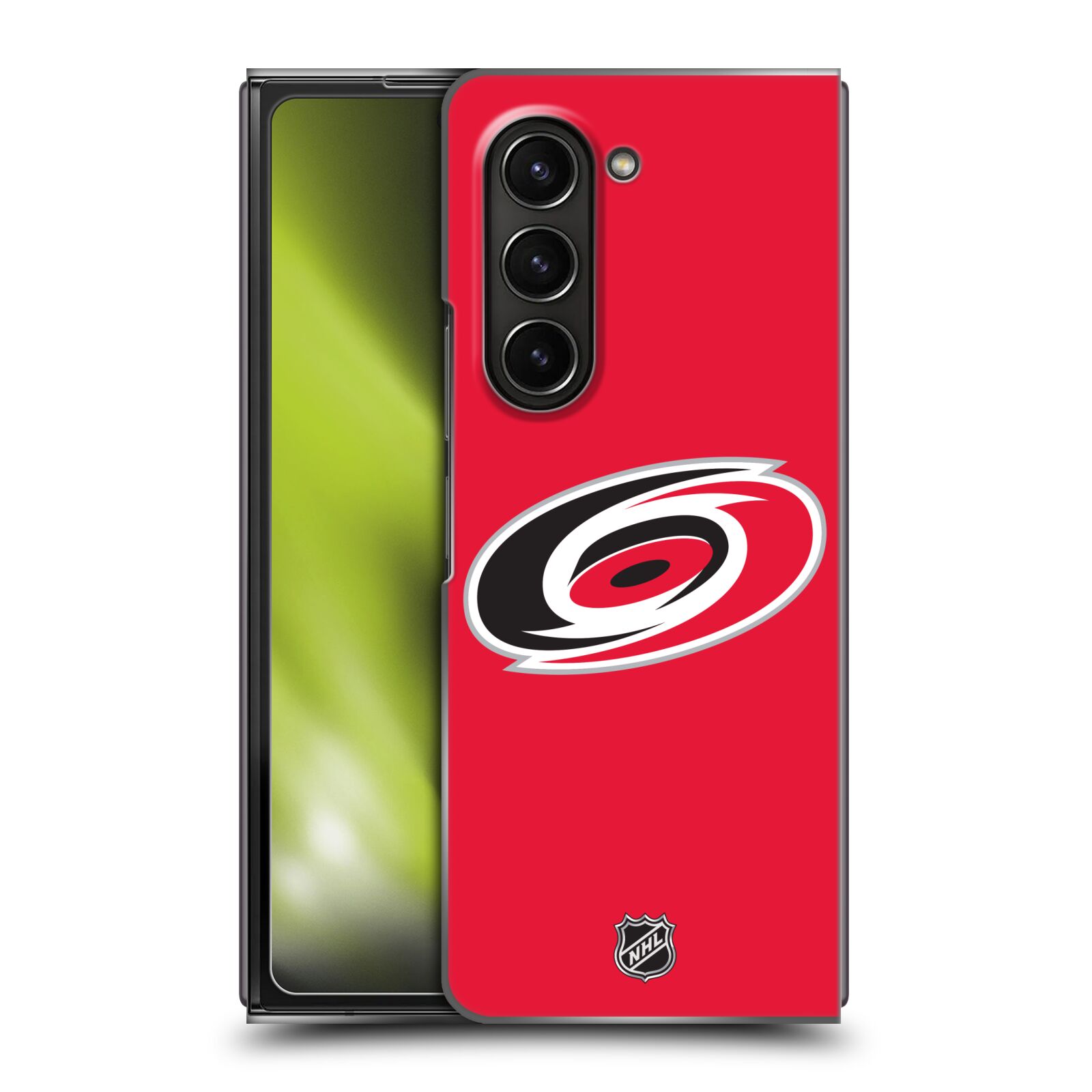 Plastový obal HEAD CASE na mobil Samsung Galaxy Z Fold 5  Hokej NHL - Carolina Hurricanes - znak