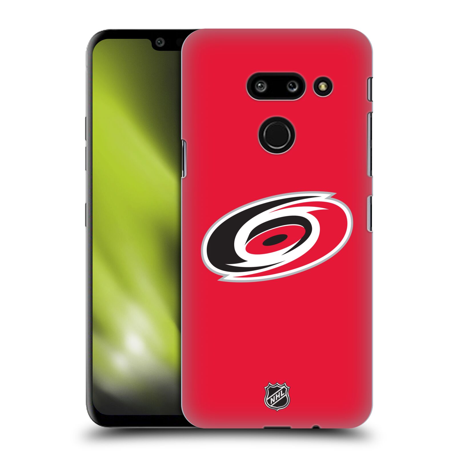 Pouzdro na mobil LG G8 ThinQ - HEAD CASE - Hokej NHL - Carolina Hurricanes - znak