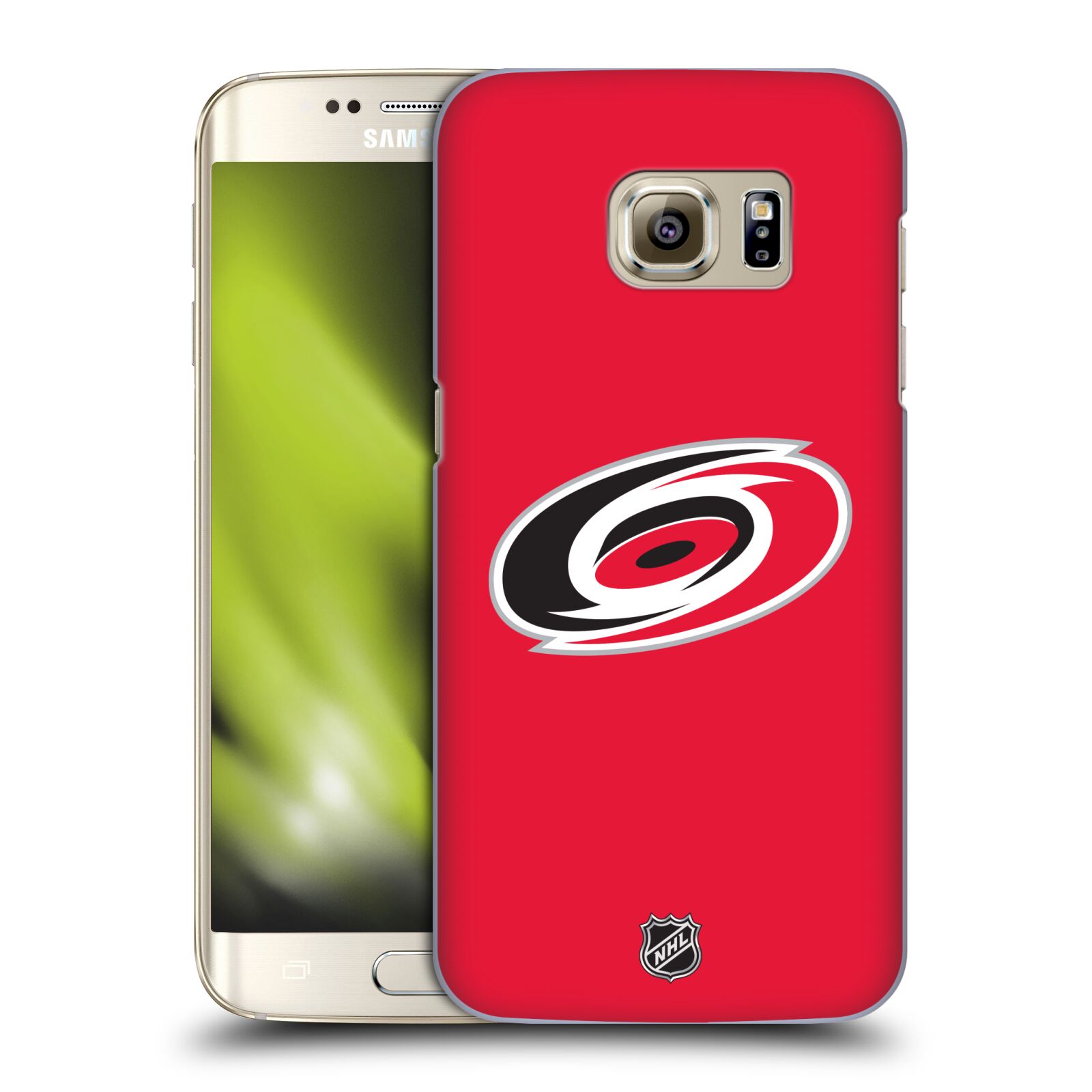 Pouzdro na mobil Samsung Galaxy S7 EDGE - HEAD CASE - Hokej NHL - Carolina Hurricanes - znak