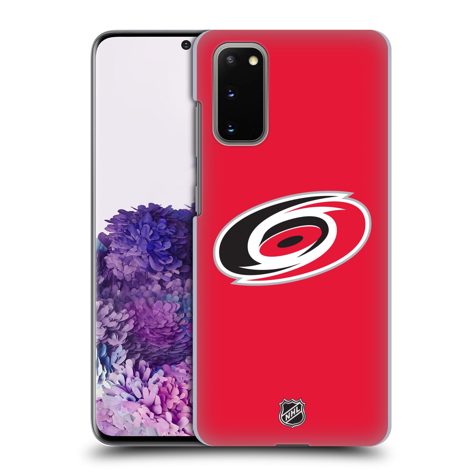 Pouzdro na mobil Samsung Galaxy S20 - HEAD CASE - Hokej NHL - Carolina Hurricanes - znak