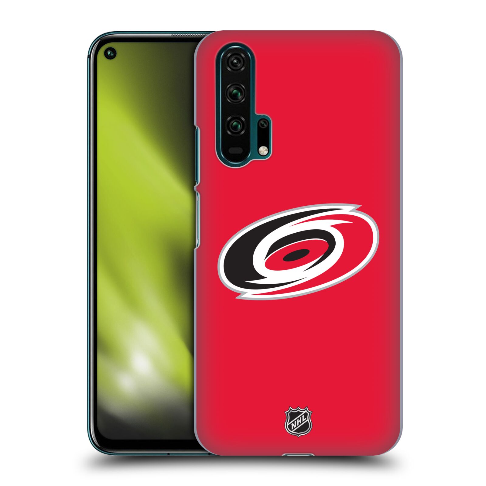 Pouzdro na mobil HONOR 20 PRO - HEAD CASE - Hokej NHL - Carolina Hurricanes - znak