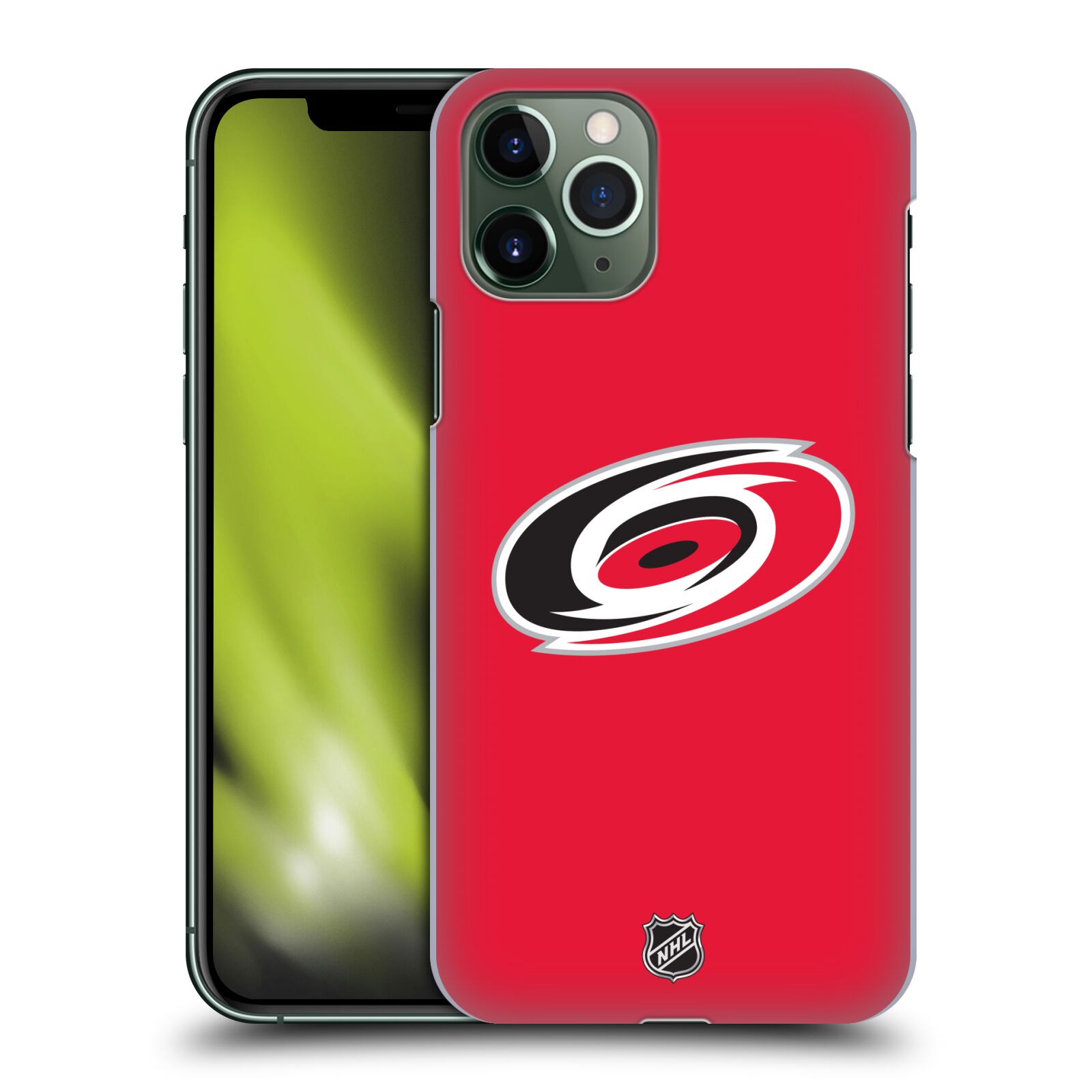 Pouzdro na mobil Apple Iphone 11 PRO - HEAD CASE - Hokej NHL - Carolina Hurricanes - znak