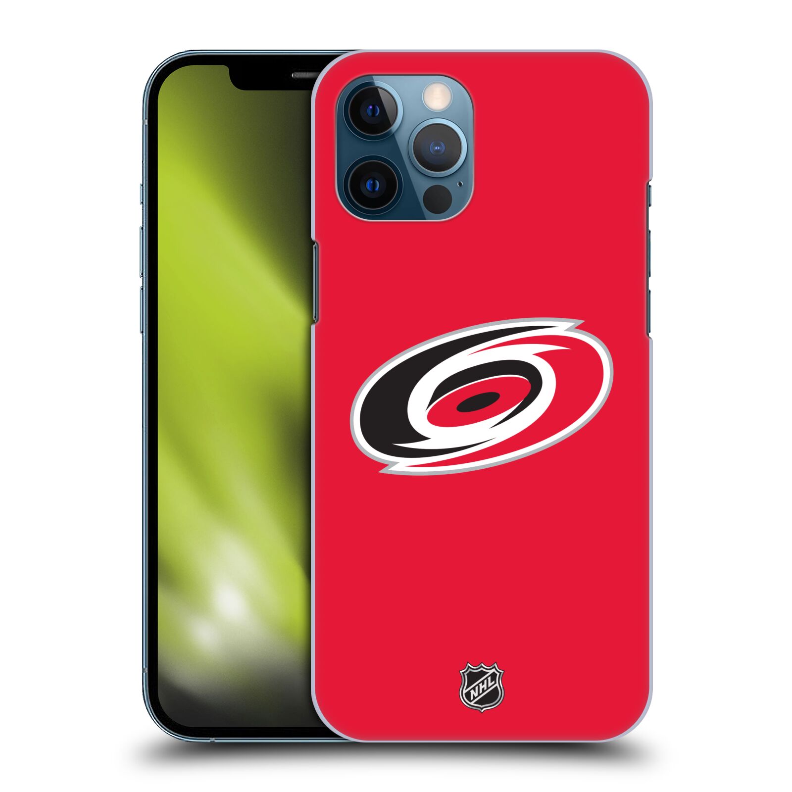 Pouzdro na mobil Apple Iphone 12 PRO MAX - HEAD CASE - Hokej NHL - Carolina Hurricanes - znak