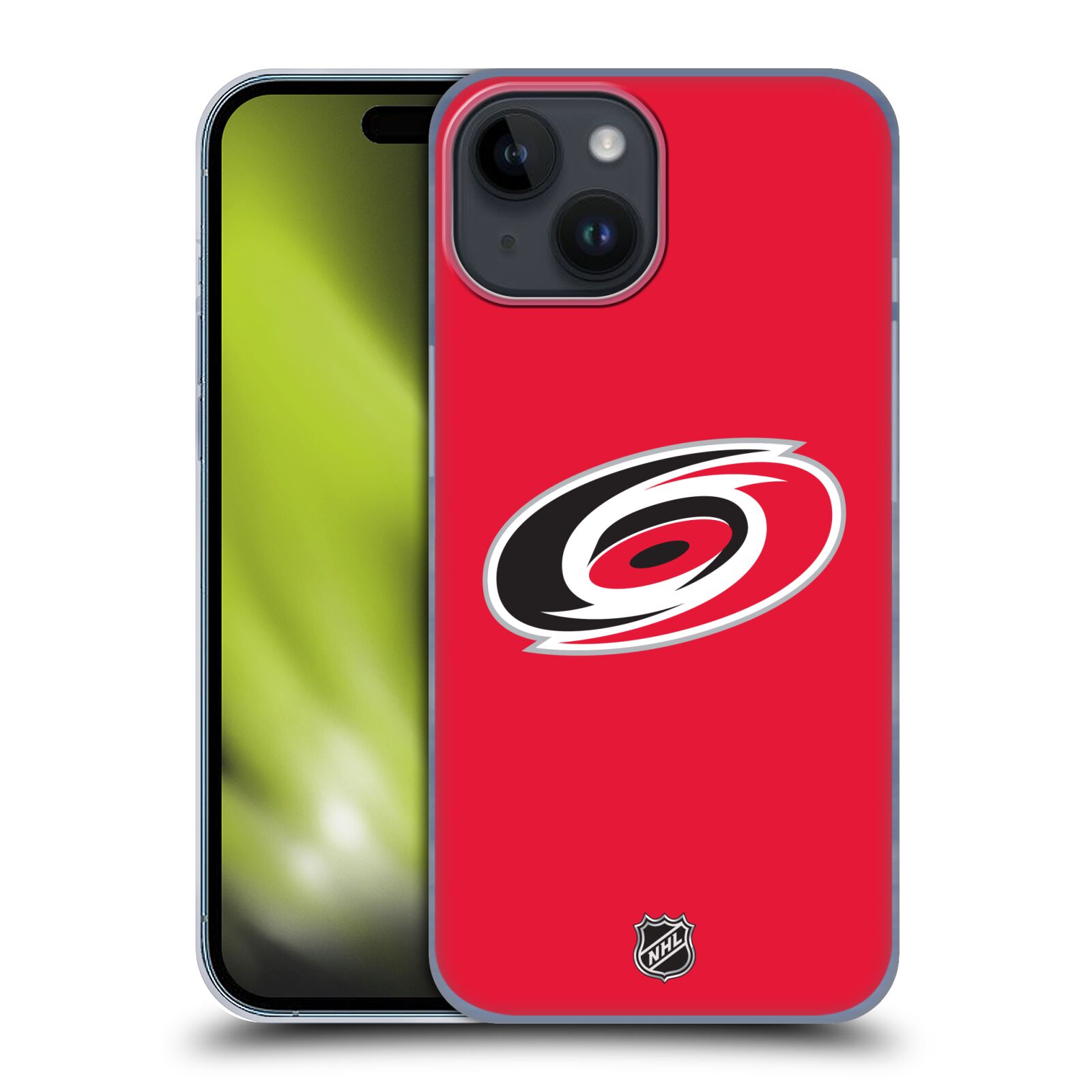 Plastový obal HEAD CASE na mobil Apple Iphone 15  Hokej NHL - Carolina Hurricanes - znak