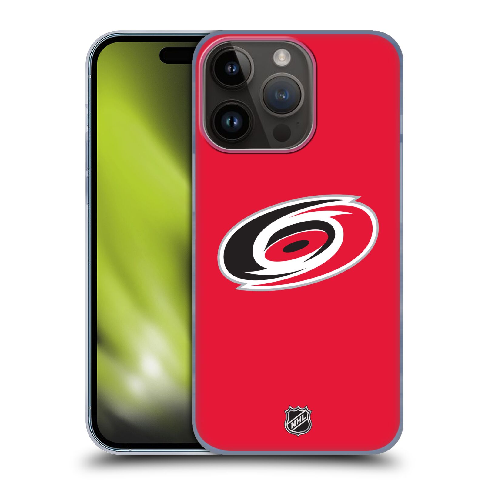 Plastový obal HEAD CASE na mobil Apple Iphone 15 Pro  Hokej NHL - Carolina Hurricanes - znak