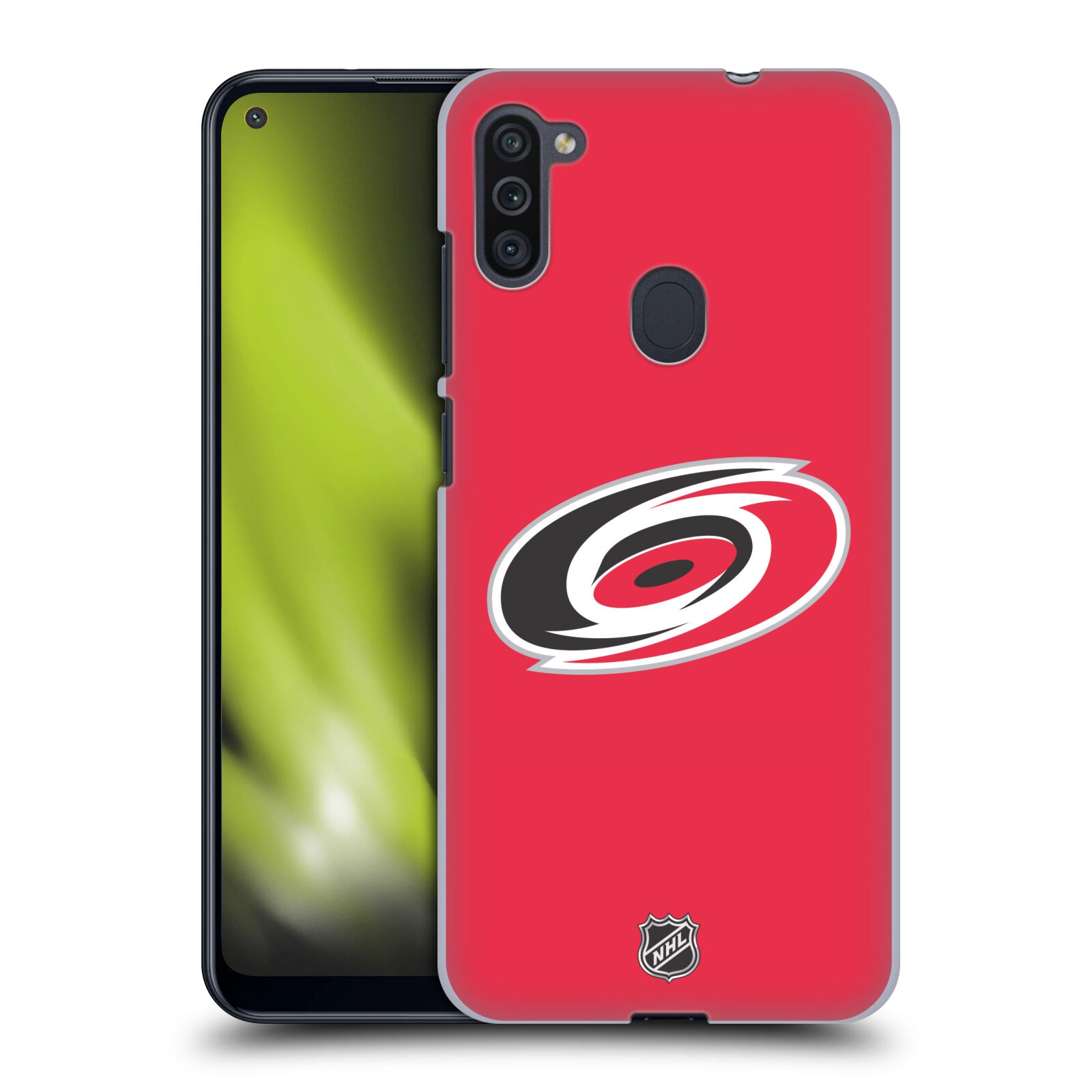 Pouzdro na mobil Samsung Galaxy M11 - HEAD CASE - Hokej NHL - Carolina Hurricanes - znak