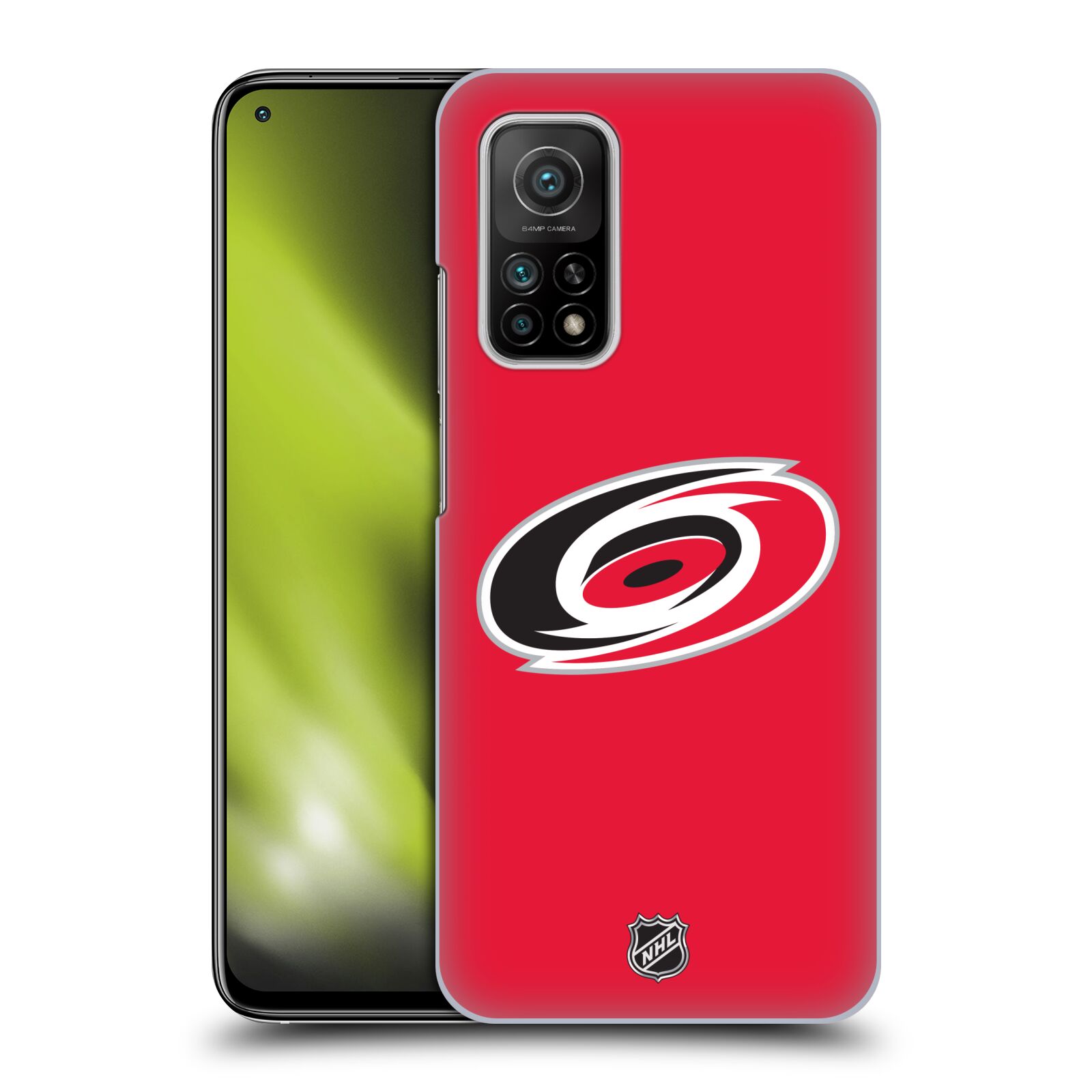 Pouzdro na mobil Xiaomi  Mi 10T / Mi 10T PRO - HEAD CASE - Hokej NHL - Carolina Hurricanes - znak