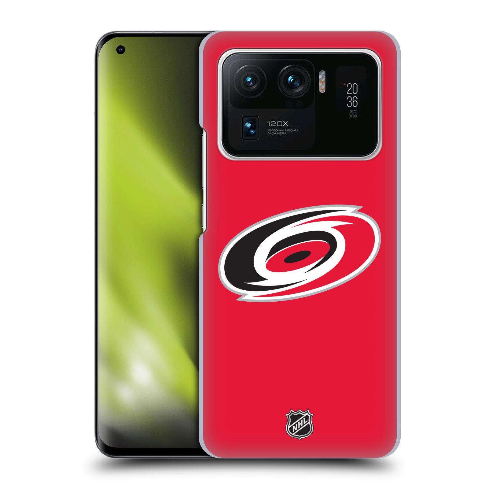 Pouzdro na mobil Xiaomi  Mi 11 ULTRA - HEAD CASE - Hokej NHL - Carolina Hurricanes - znak