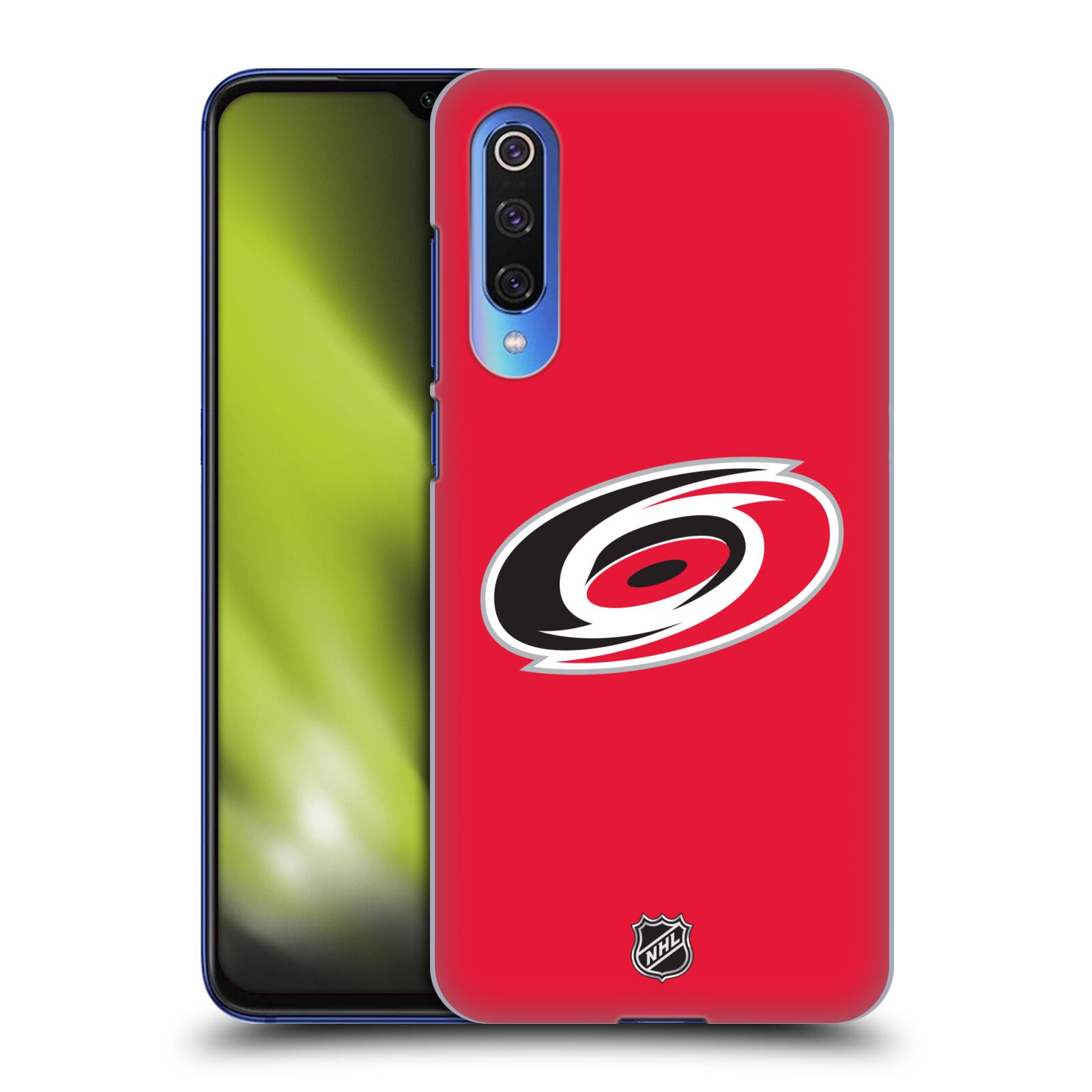 Pouzdro na mobil Xiaomi  Mi 9 SE - HEAD CASE - Hokej NHL - Carolina Hurricanes - znak