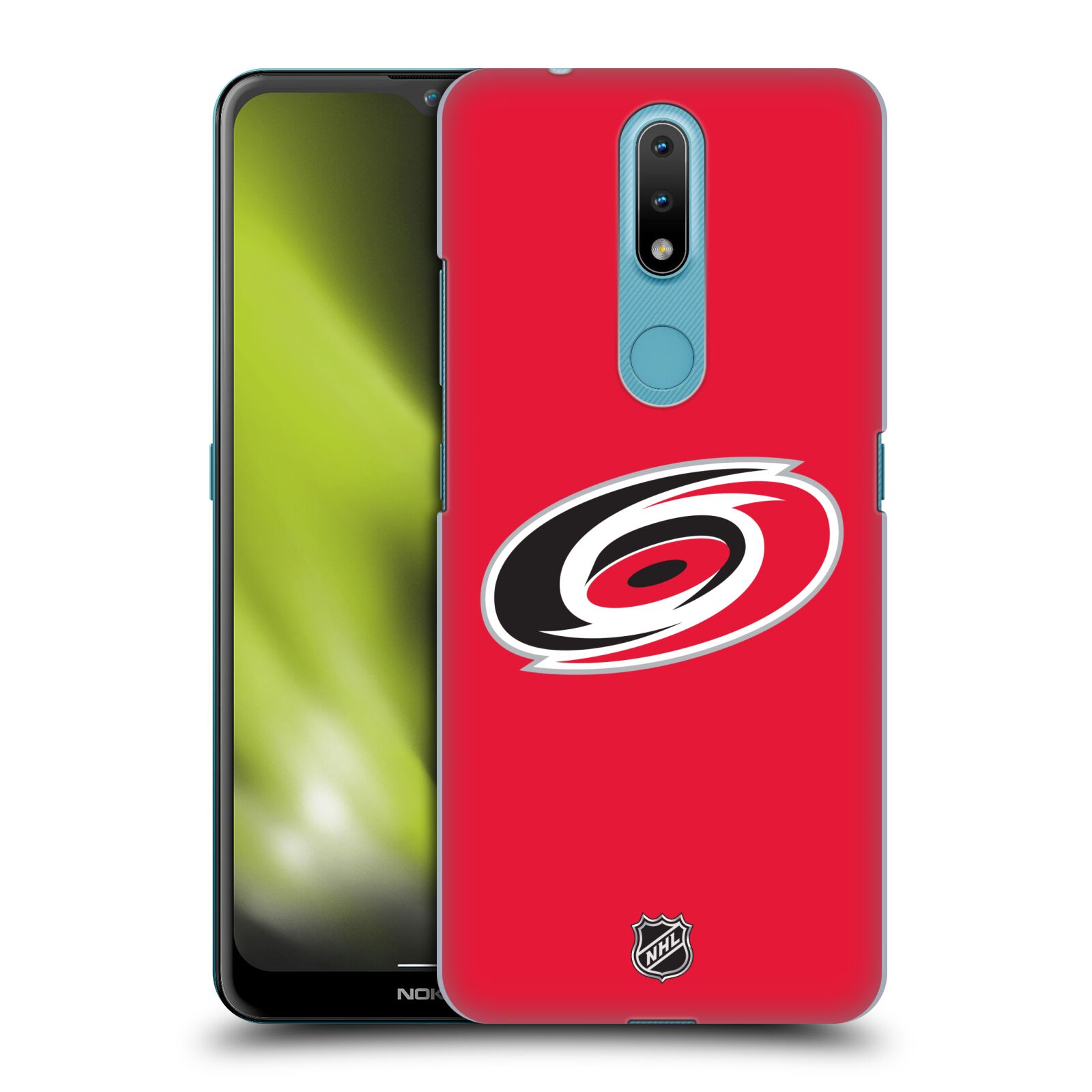Pouzdro na mobil Nokia 2.4 - HEAD CASE - Hokej NHL - Carolina Hurricanes - znak