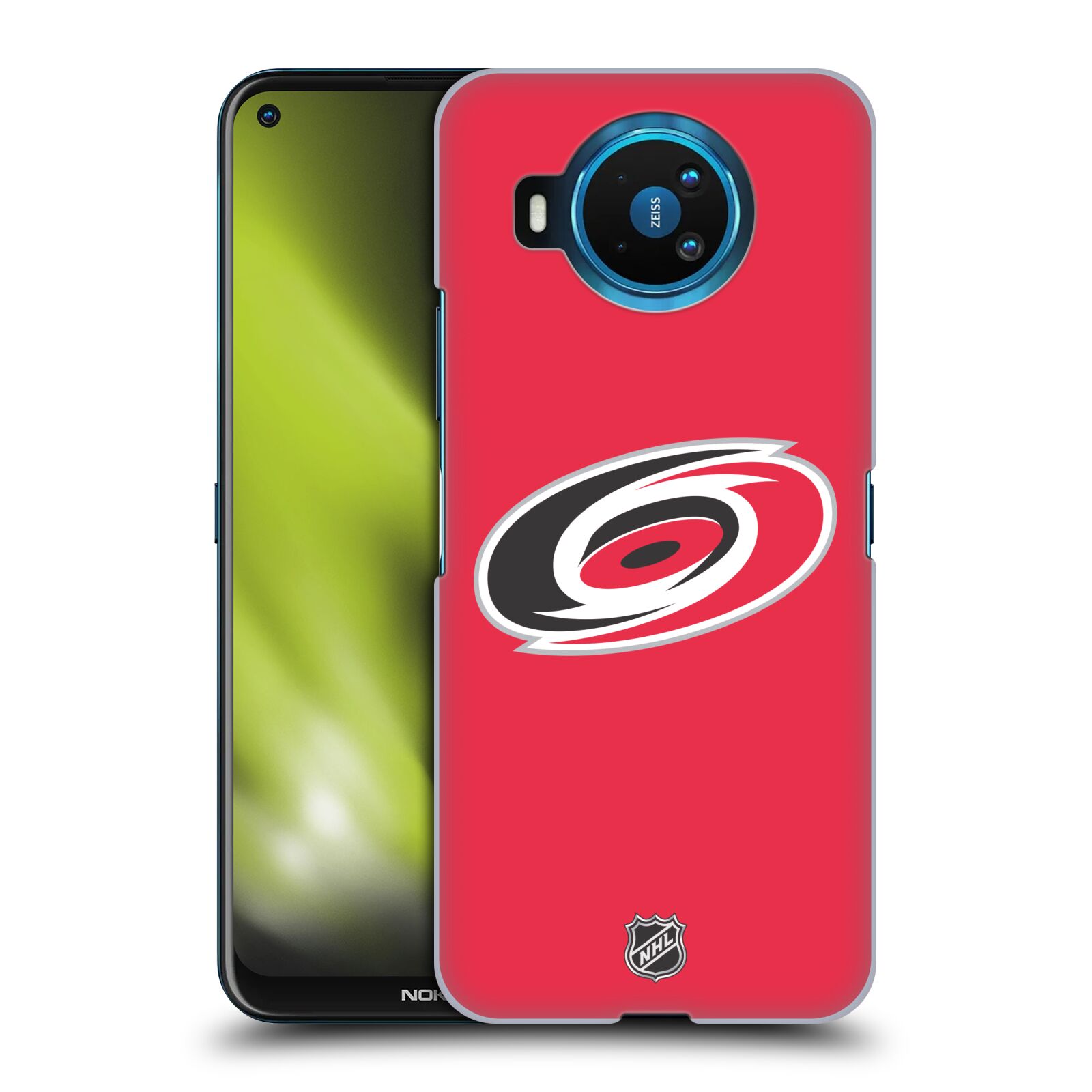 Pouzdro na mobil NOKIA 8.3 - HEAD CASE - Hokej NHL - Carolina Hurricanes - znak