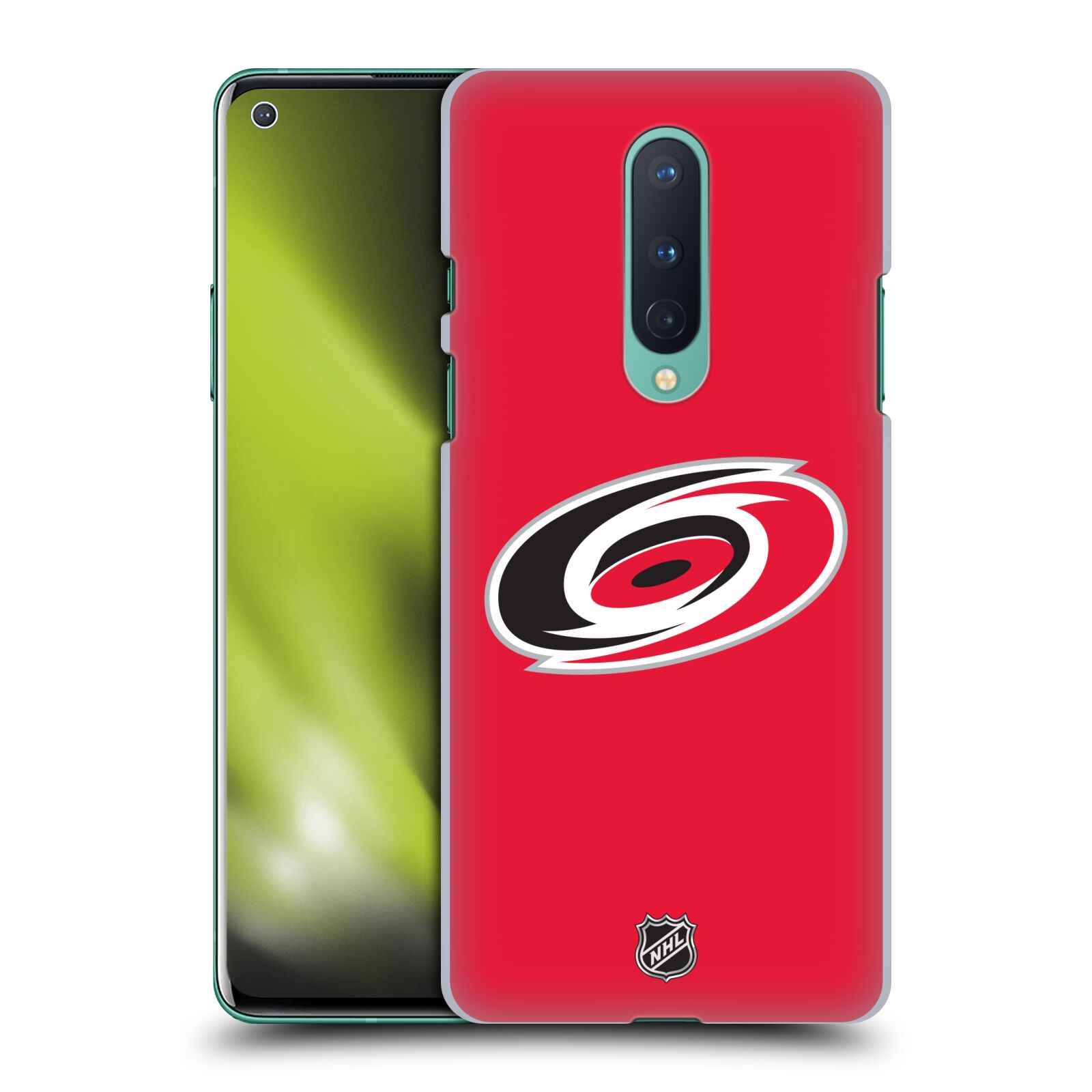 Pouzdro na mobil OnePlus 8 5G - HEAD CASE - Hokej NHL - Carolina Hurricanes - znak
