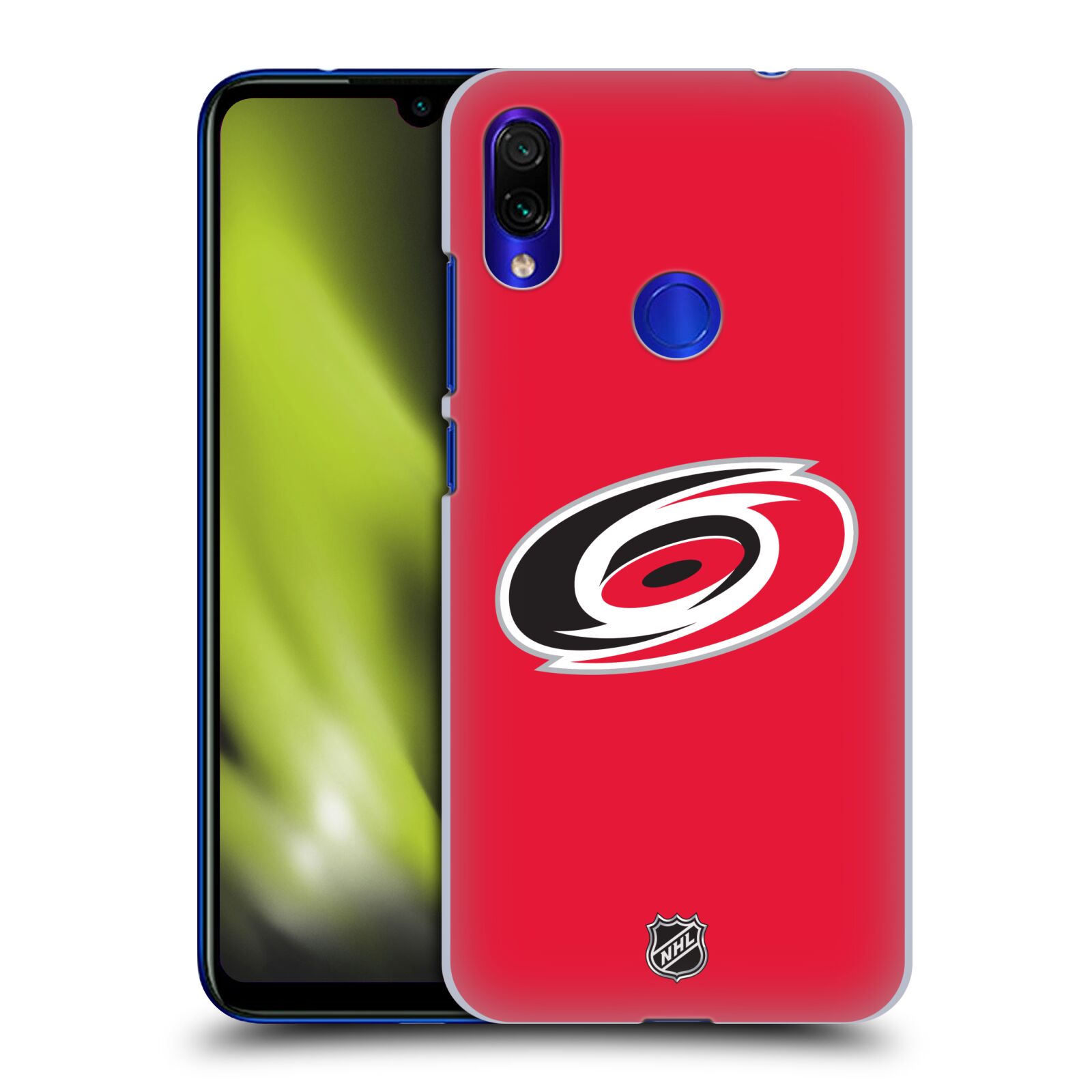 Pouzdro na mobil Xiaomi Redmi Note 7 - HEAD CASE - Hokej NHL - Carolina Hurricanes - znak