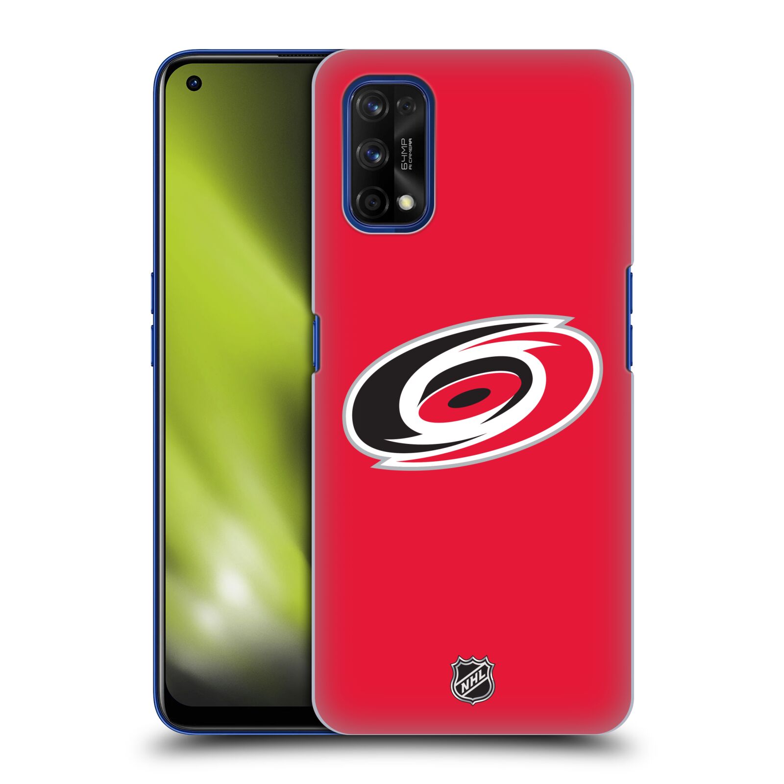 Pouzdro na mobil Realme 7 PRO - HEAD CASE - Hokej NHL - Carolina Hurricanes - znak