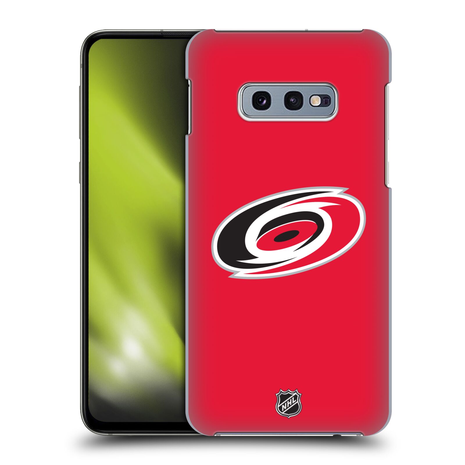 Pouzdro na mobil Samsung Galaxy S10e - HEAD CASE - Hokej NHL - Carolina Hurricanes - znak
