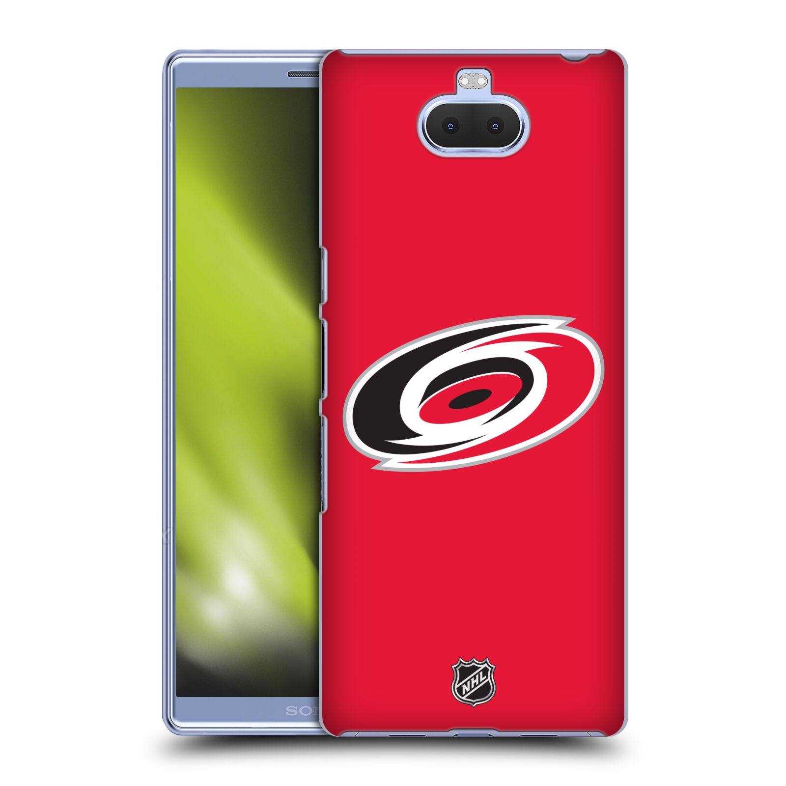 Pouzdro na mobil Sony Xperia 10 - HEAD CASE - Hokej NHL - Carolina Hurricanes - znak